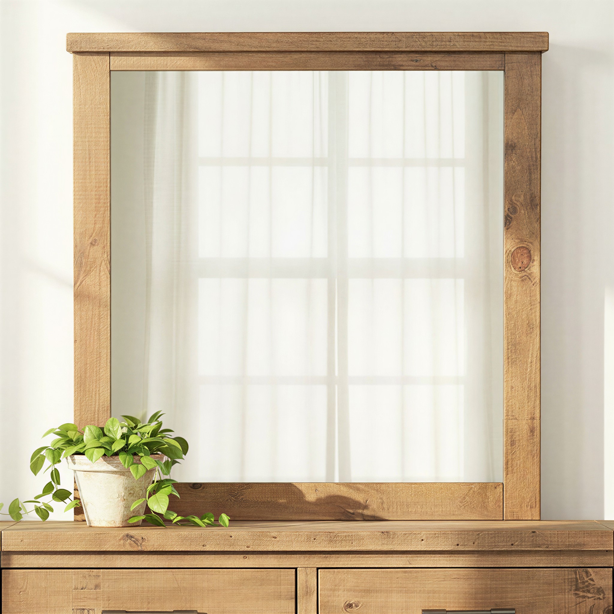 Industrial Dresser Mirror