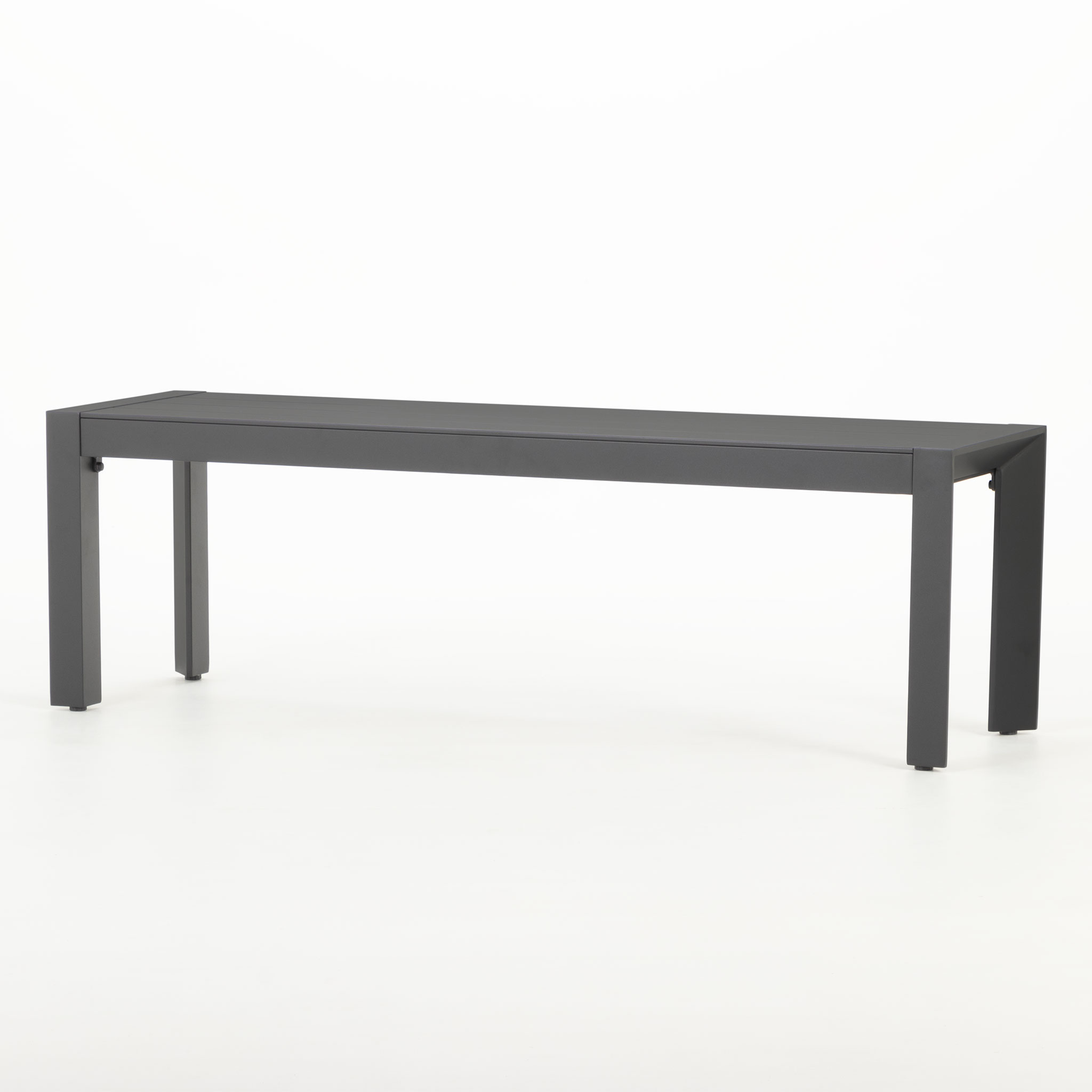 Antoni Outdoor Bench - W150, Gunmetal