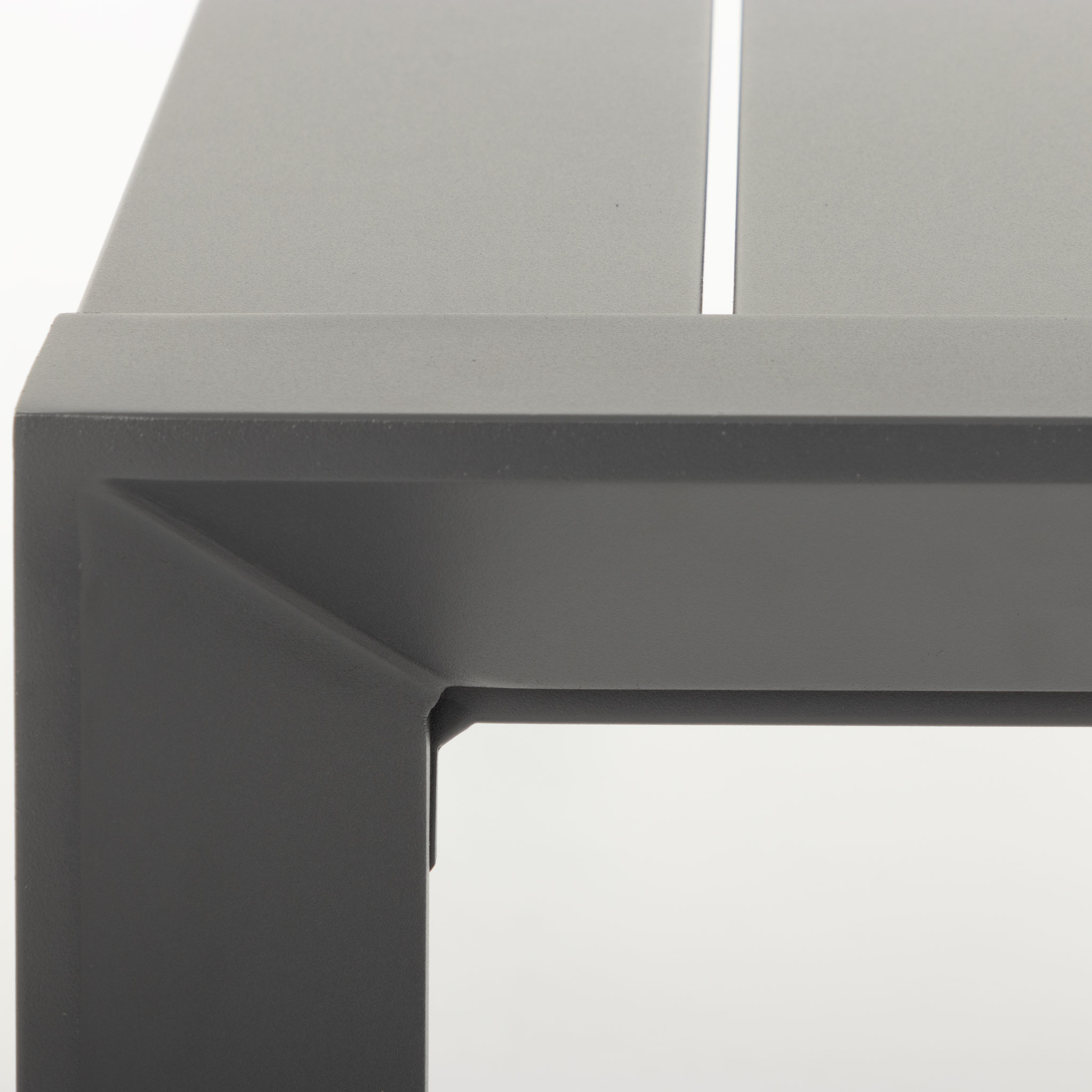 Antoni Outdoor Bench - W150, Gunmetal
