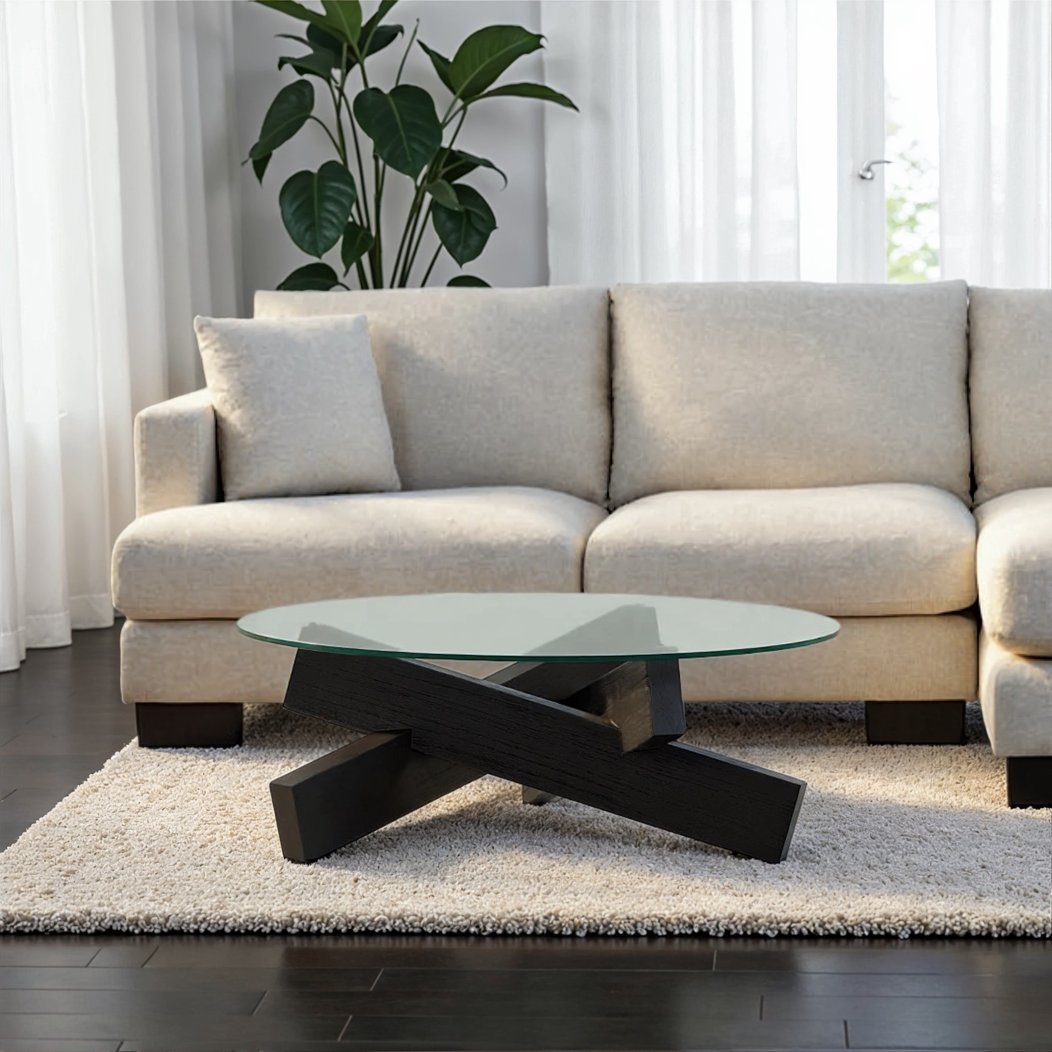 Kara Coffee Table, Black