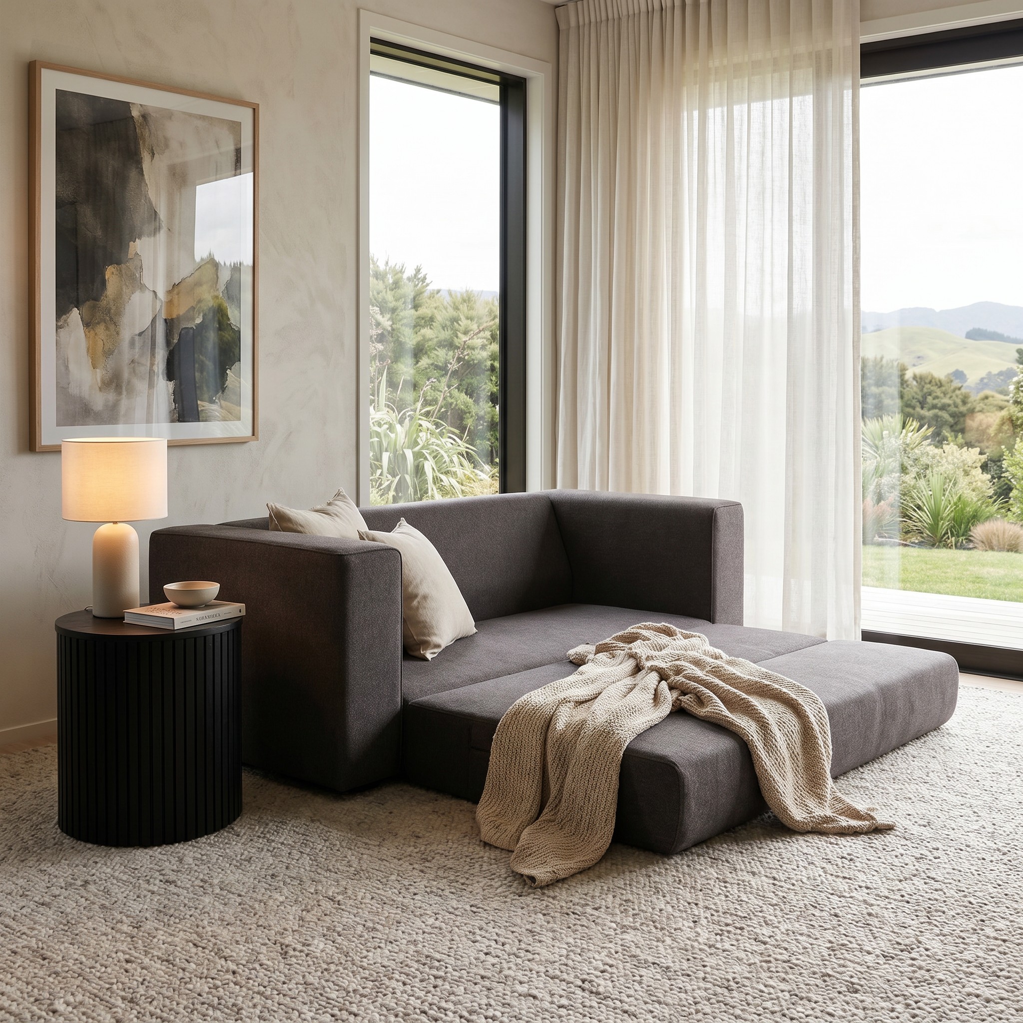 Christy Sofabed, Dark Grey