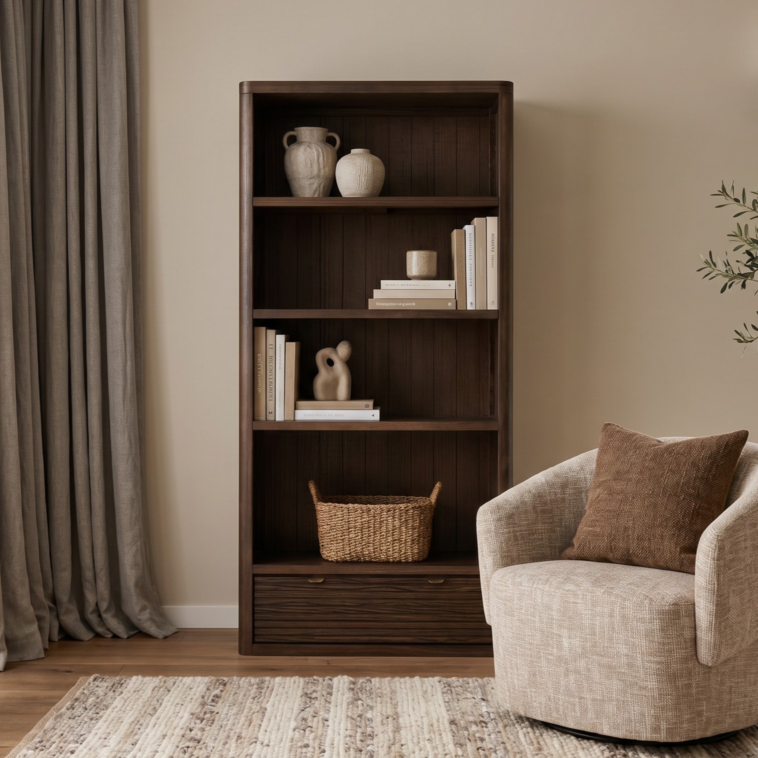 Bromley Bookcase, Dark