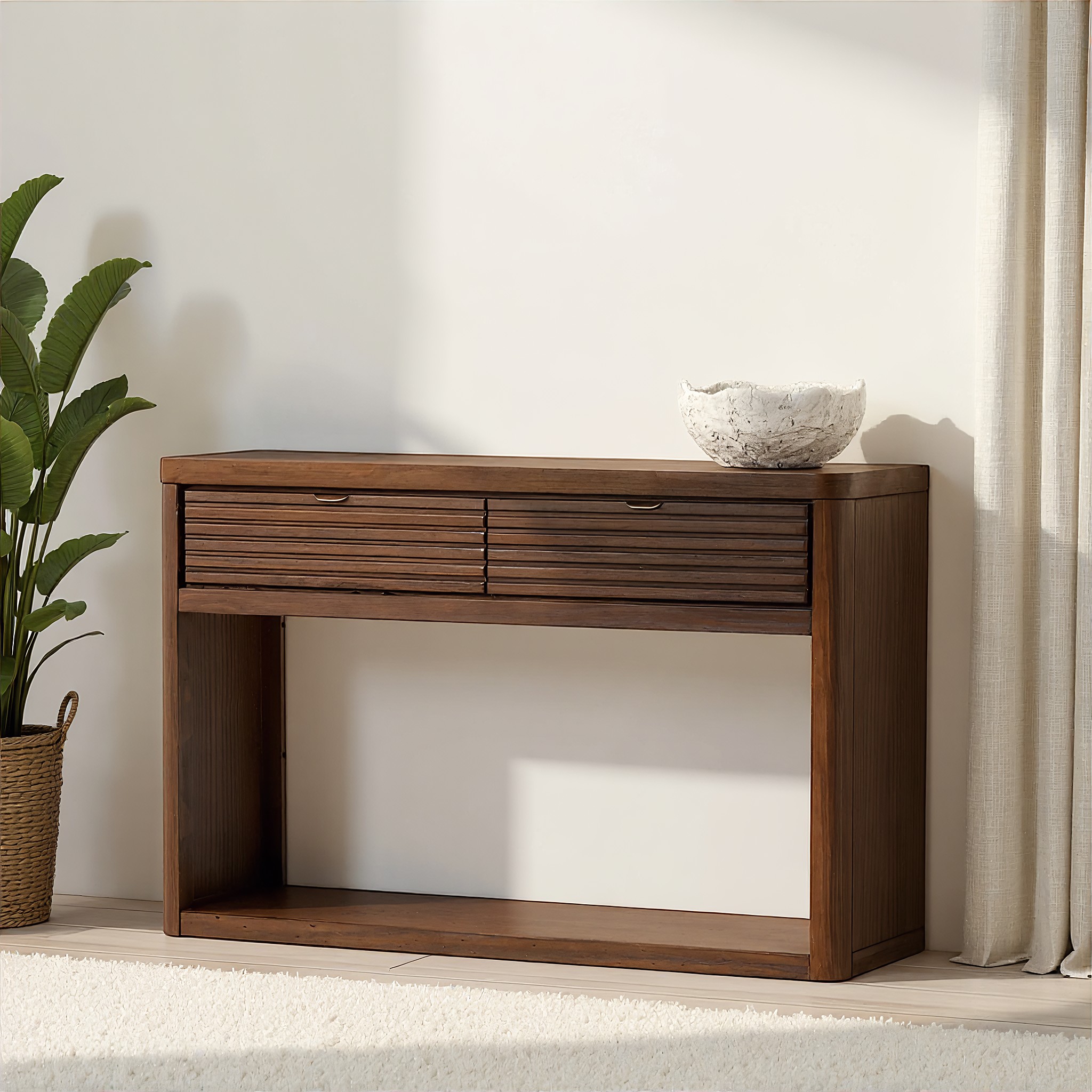 Bromley Console Table, Dark