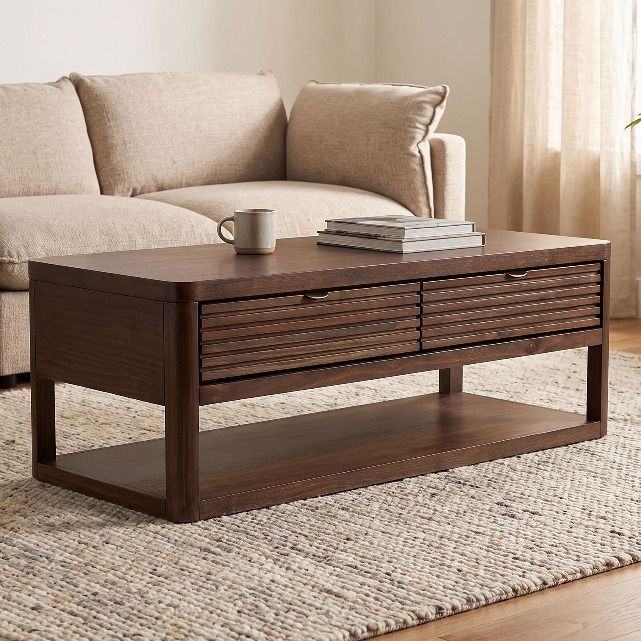 Bromley Coffee Table, Dark