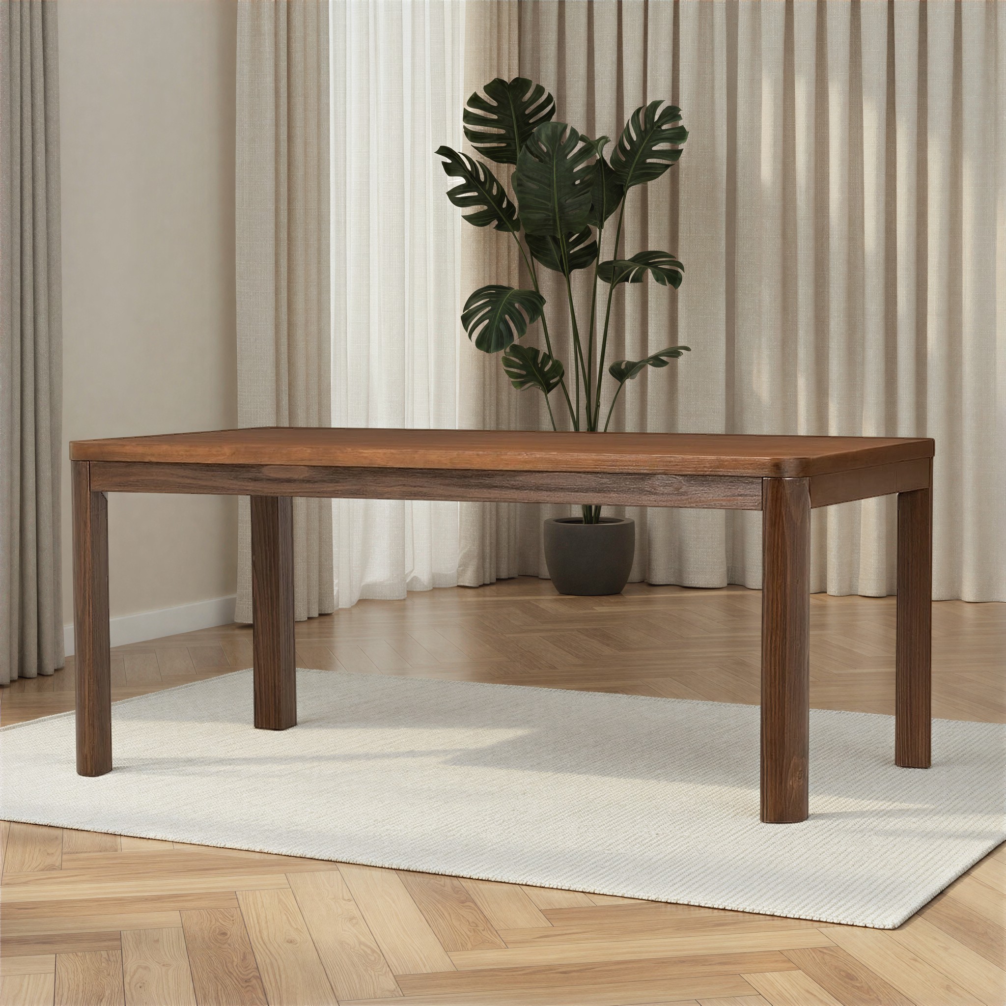 Bromley Dining Table - W180, Dark