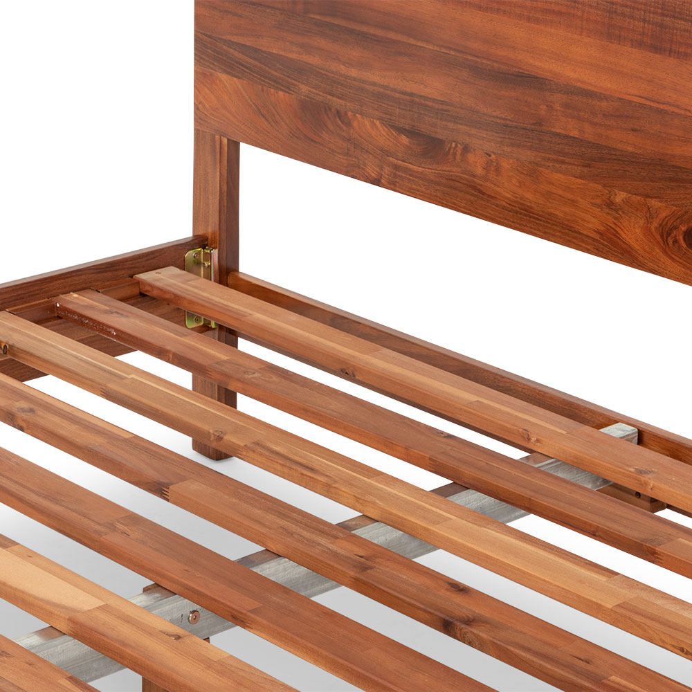 Tipaz King Bed Frame Live Edge