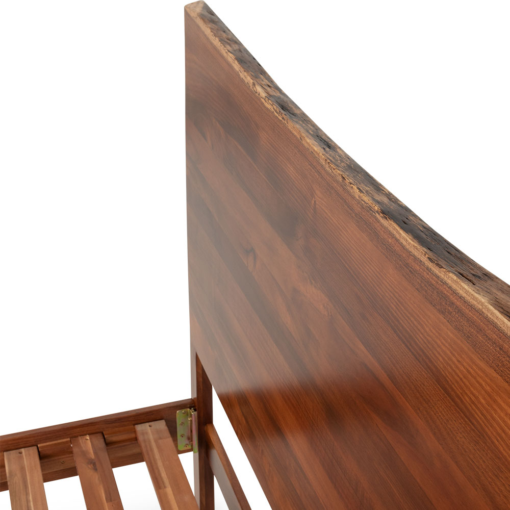 Tipaz King Bed Frame Live Edge