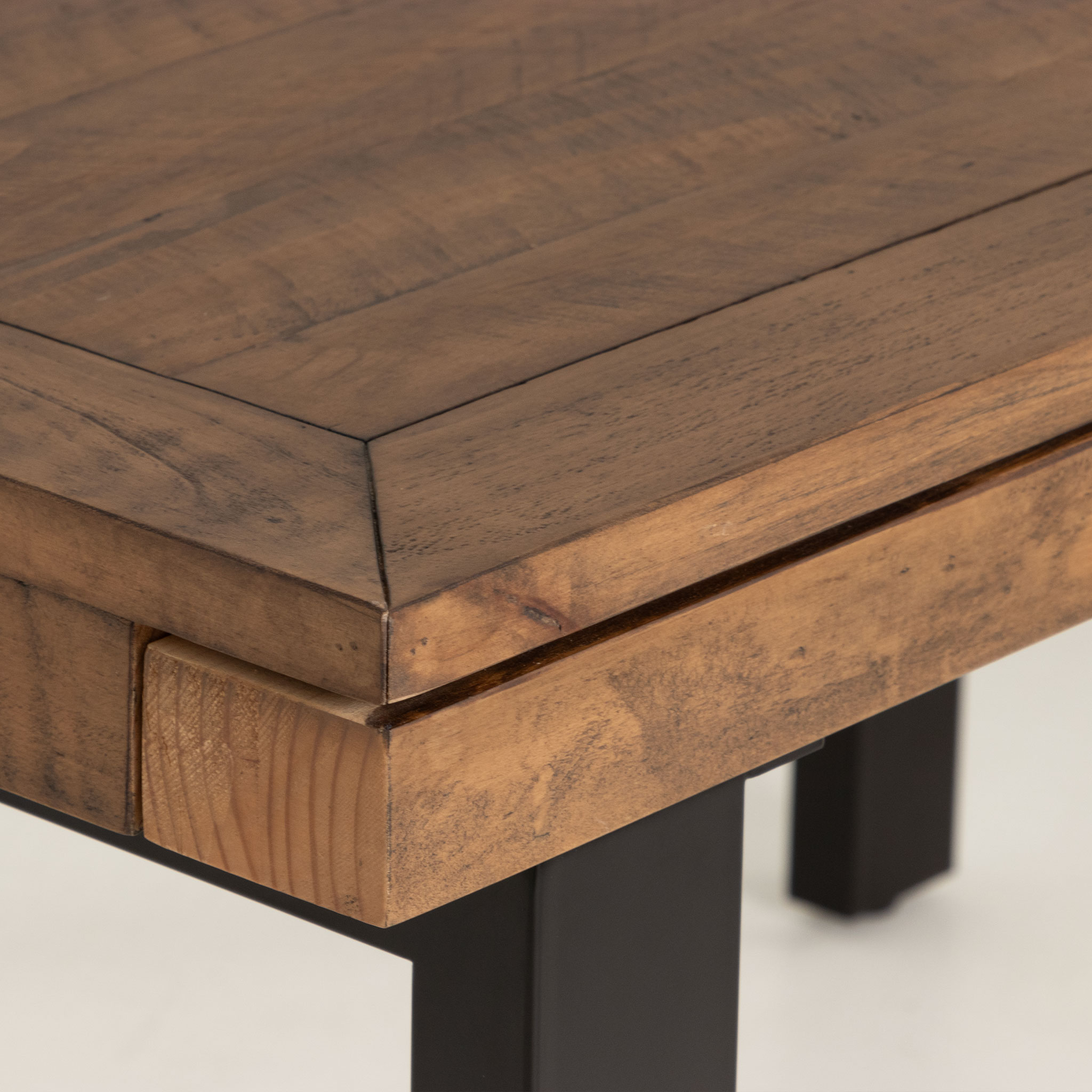 Barnwood Extension Dining Table W140/180, Dark