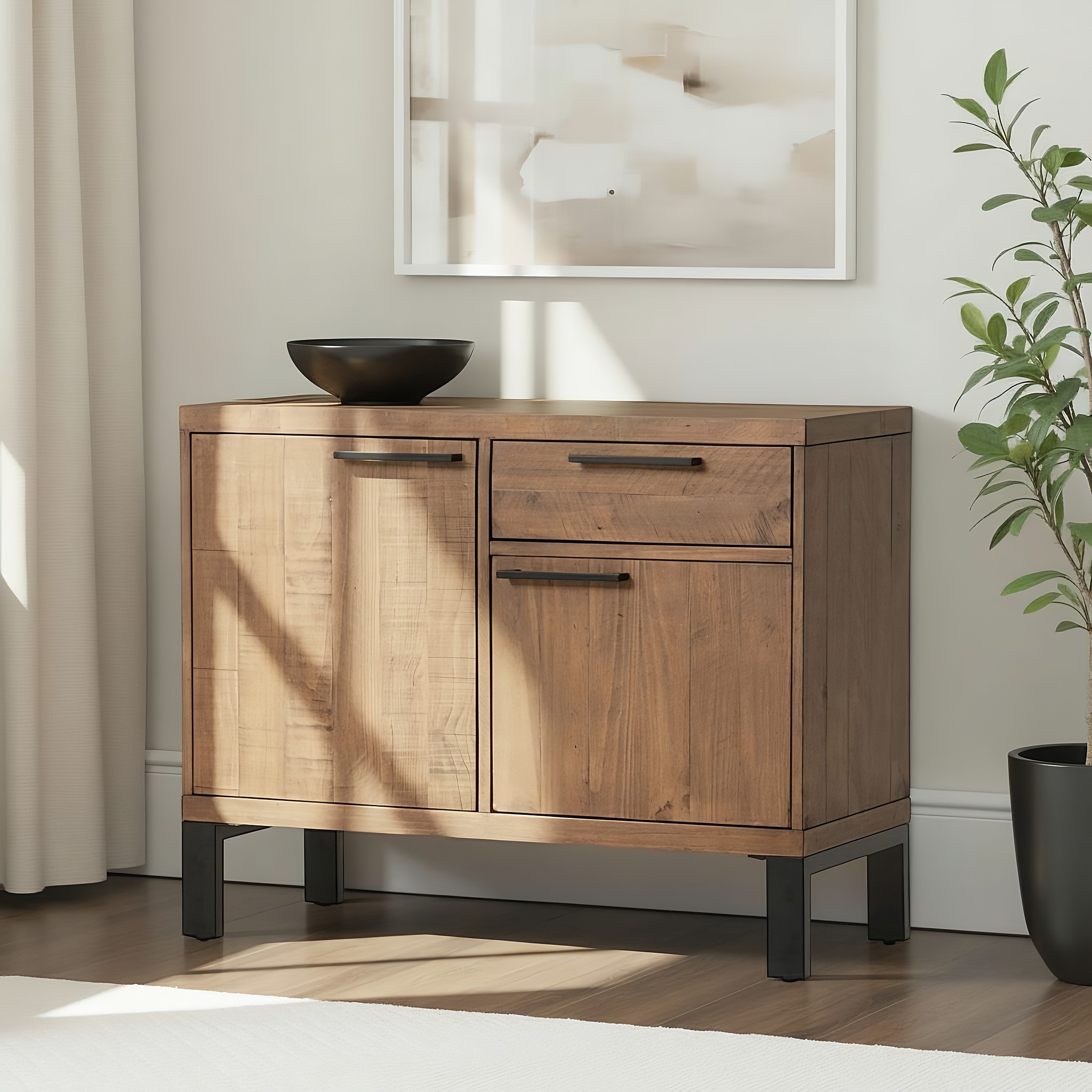 Barnwood Buffet - W103, Dark