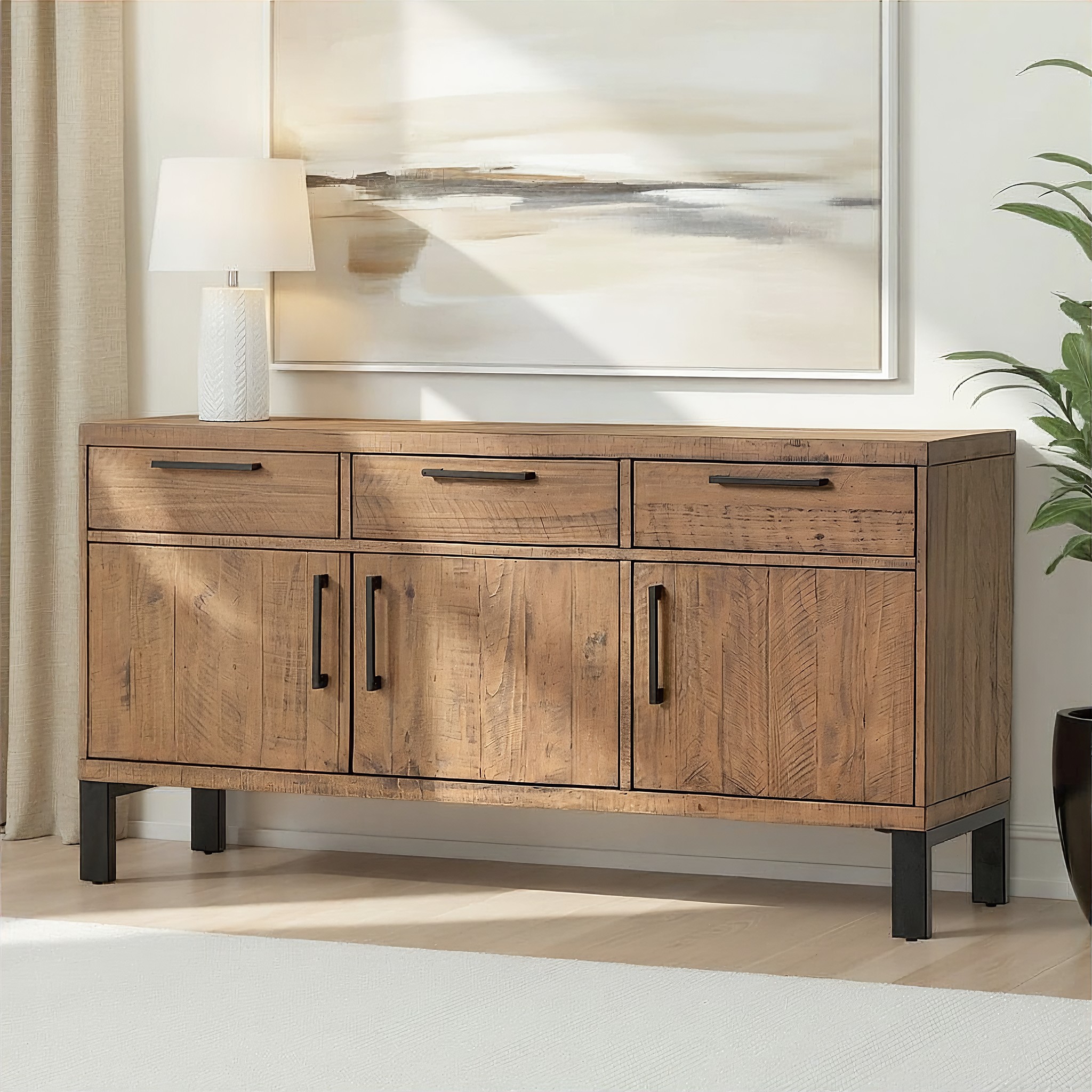 Barnwood Buffet - W160, Dark