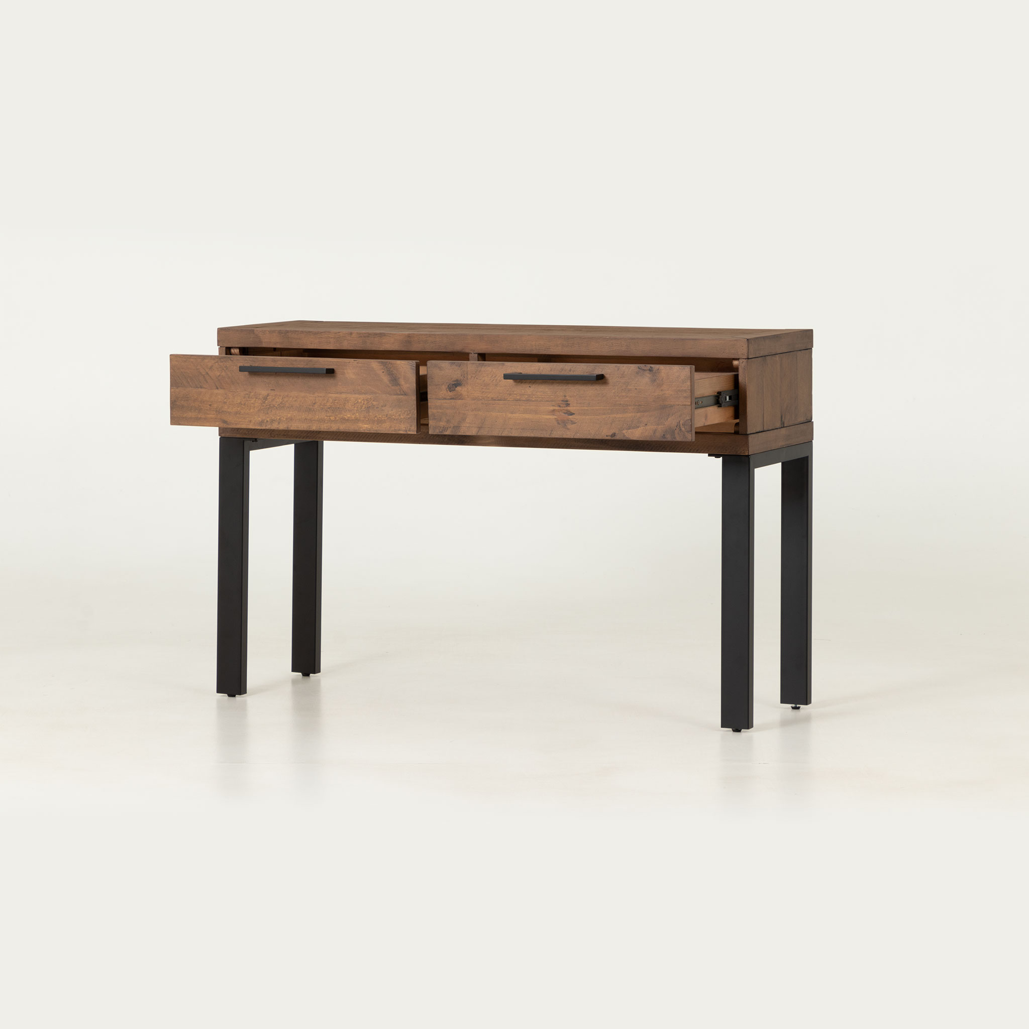 Barnwood Console Table, Dark