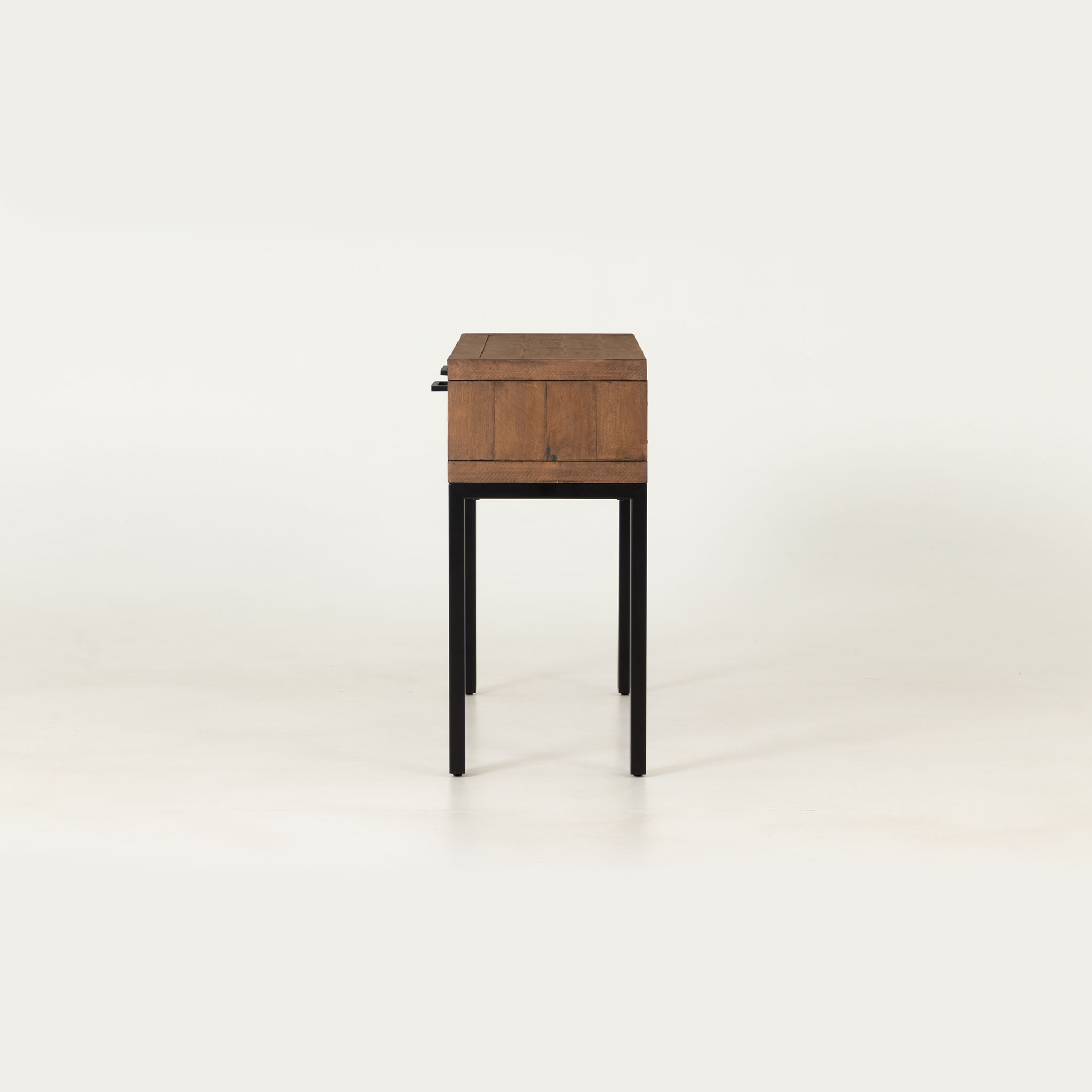 Barnwood Console Table, Dark