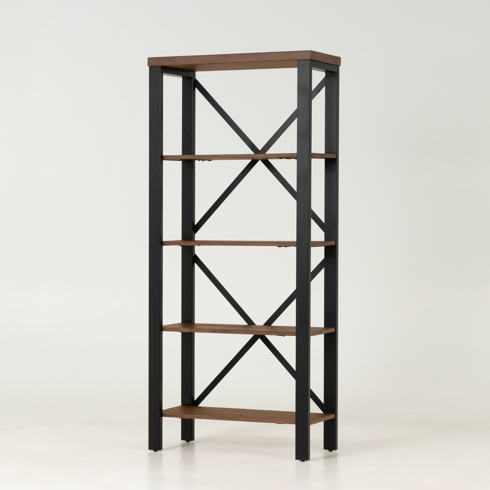 Barnwood Bookcase, Dark