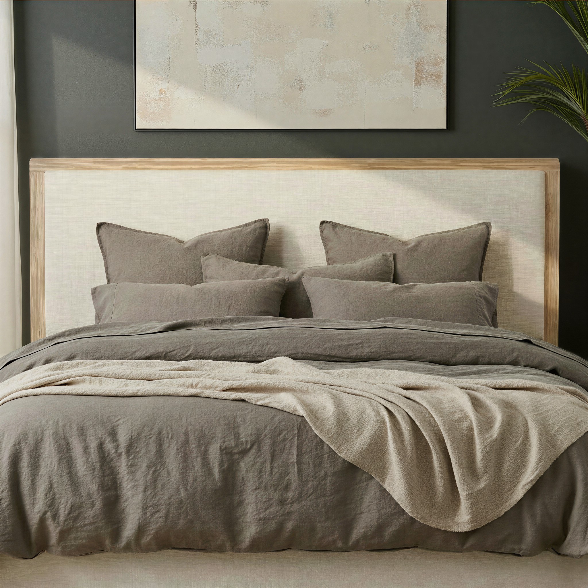 Bromley King / Super King Headboard, Light