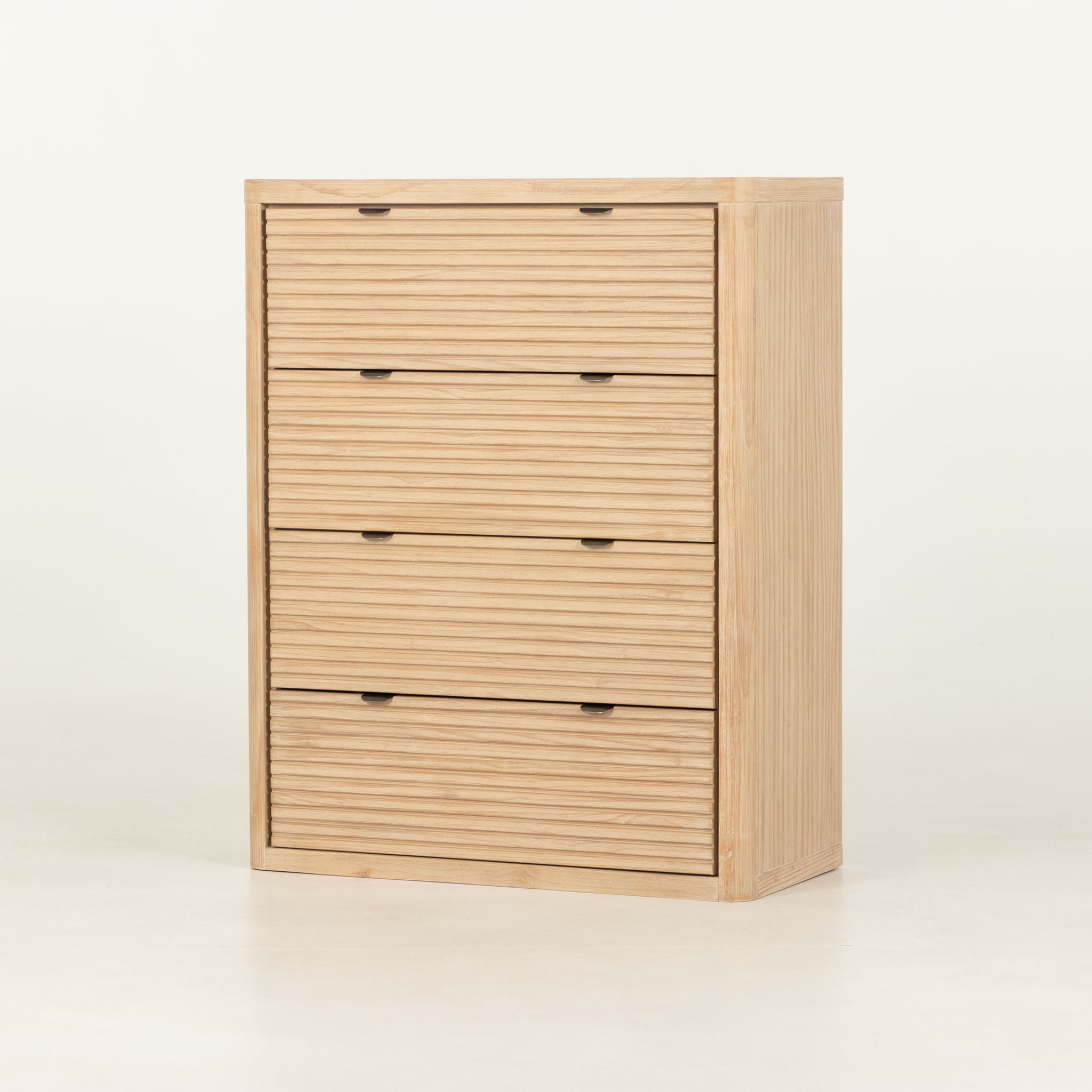 Bromley 4 Drawer Tallboy - W95, Light