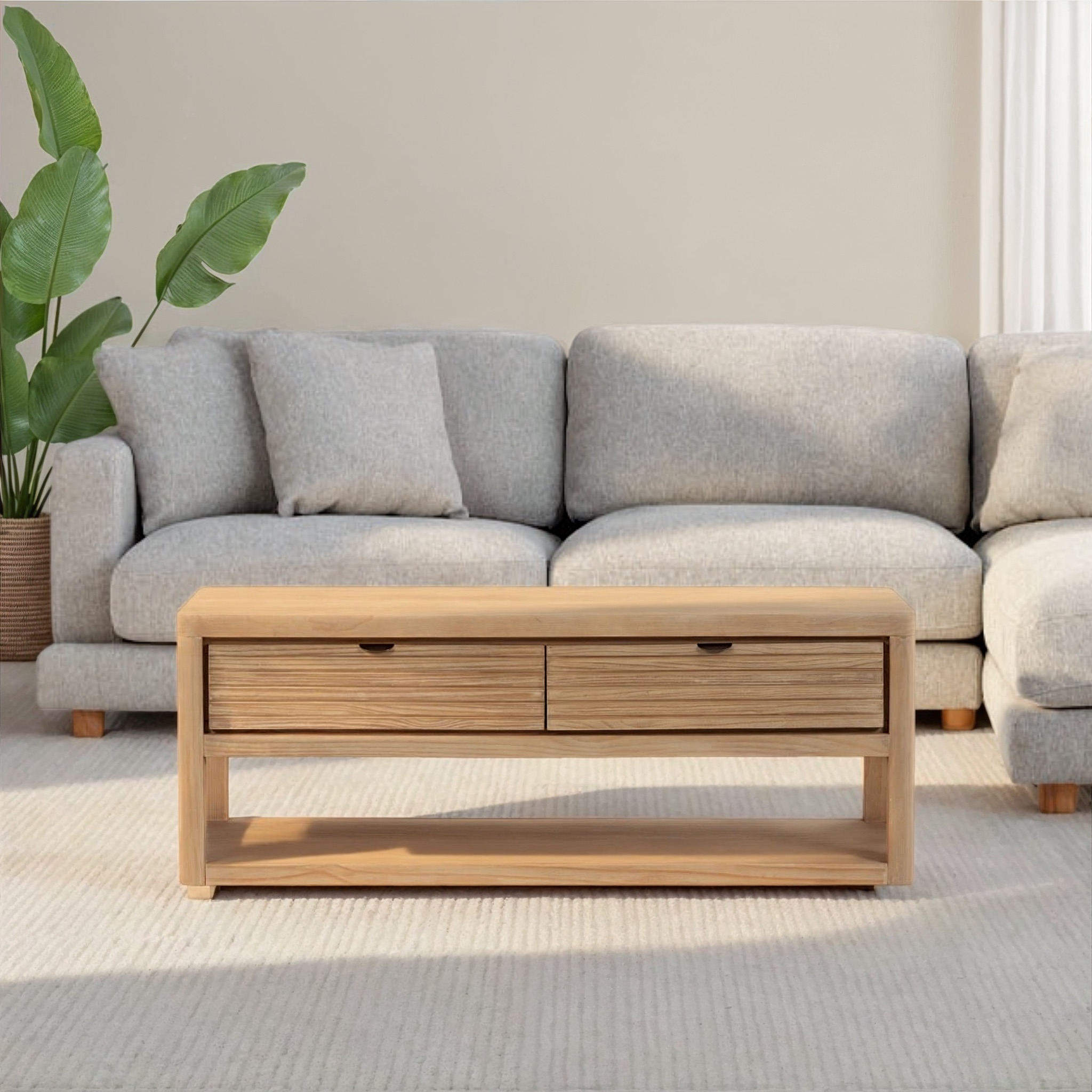 Bromley Coffee Table, Light