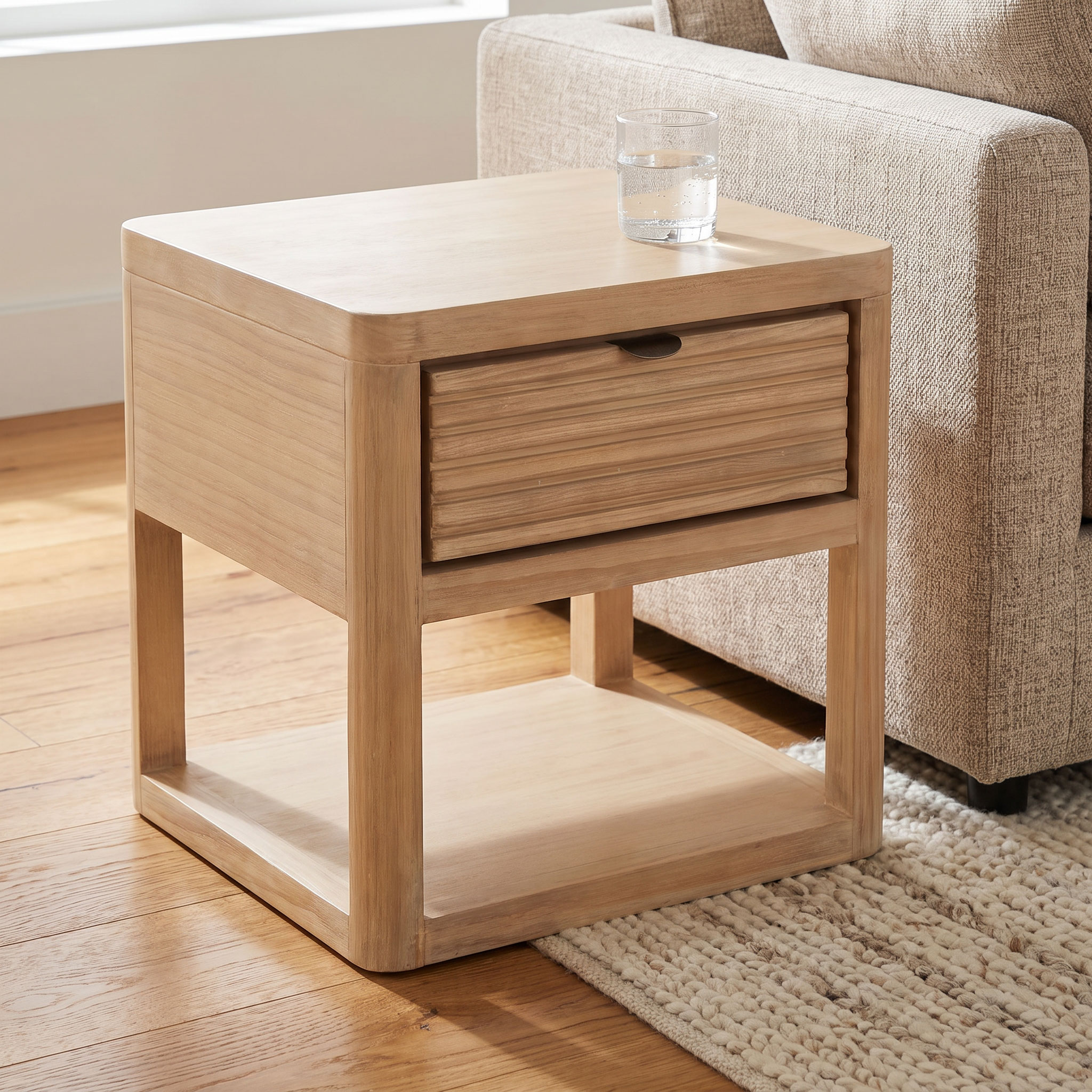 Bromley Side Table, Light