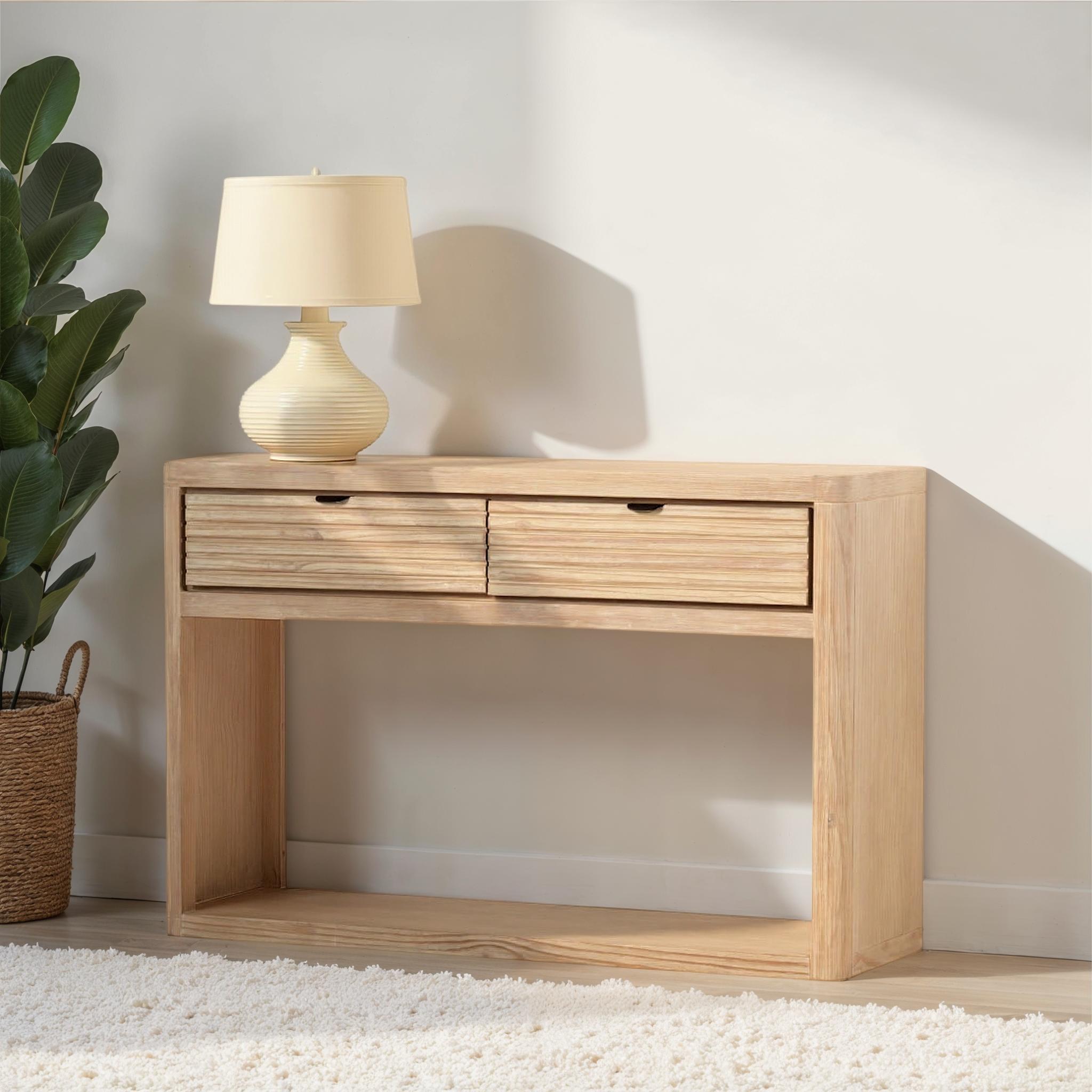 Bromley Console Table, Light