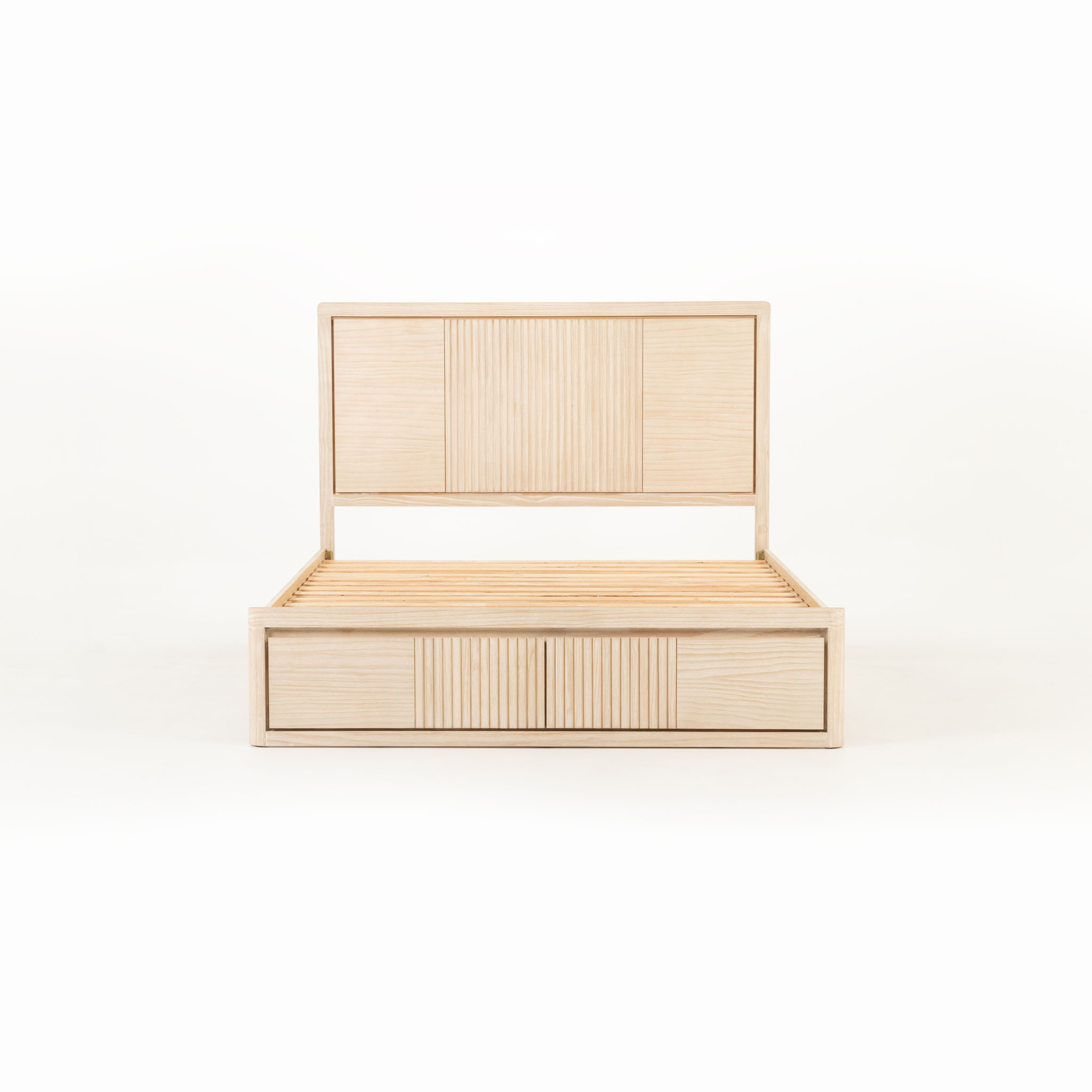 Aspen Queen Bed Frame with Storage