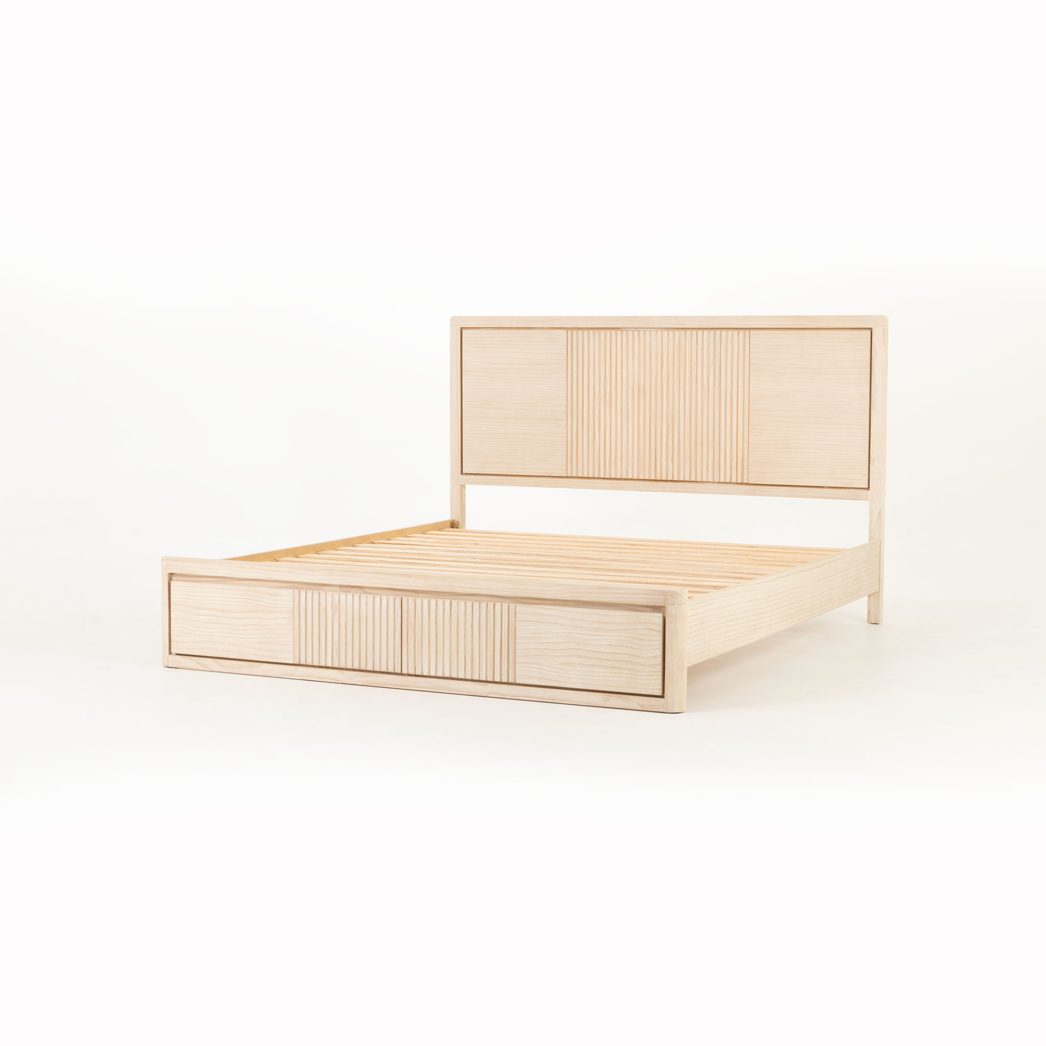 Aspen Super King Bed Frame with Storage