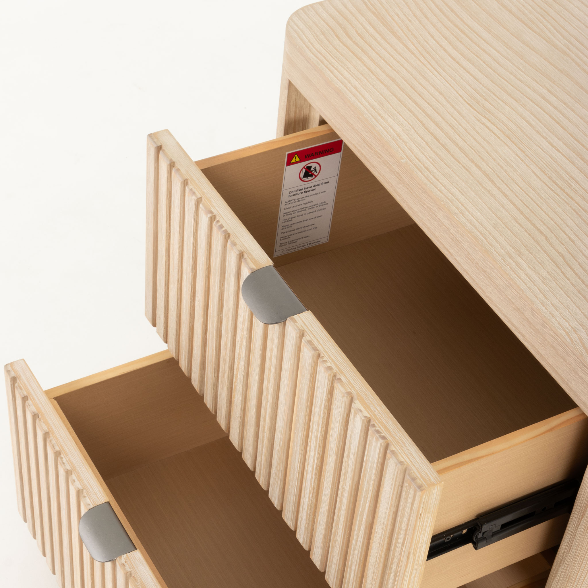 Aspen 2 Drawer Bedside