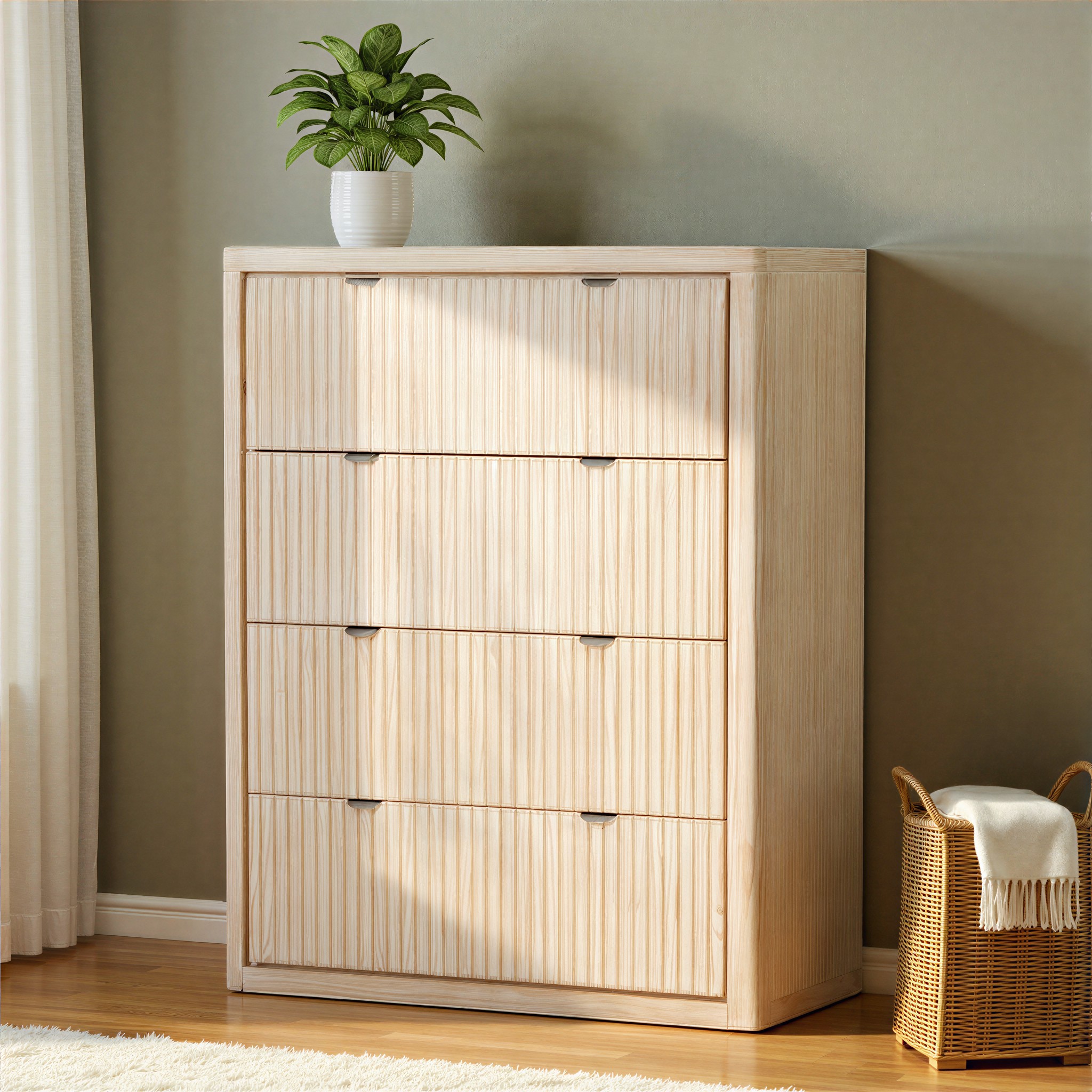 Aspen 4 Drawer Tallboy