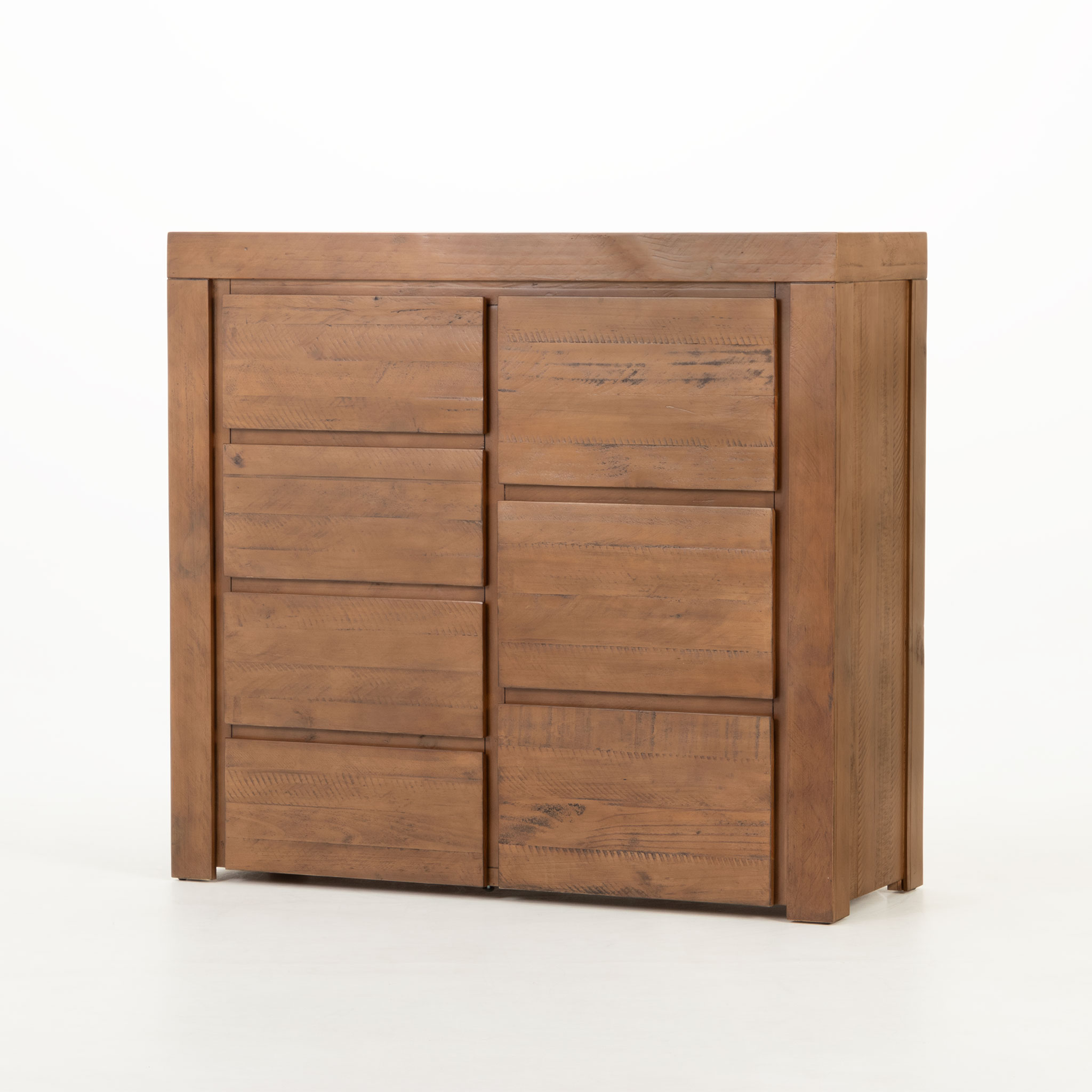 Safin 7 Drawer Tallboy, Brown