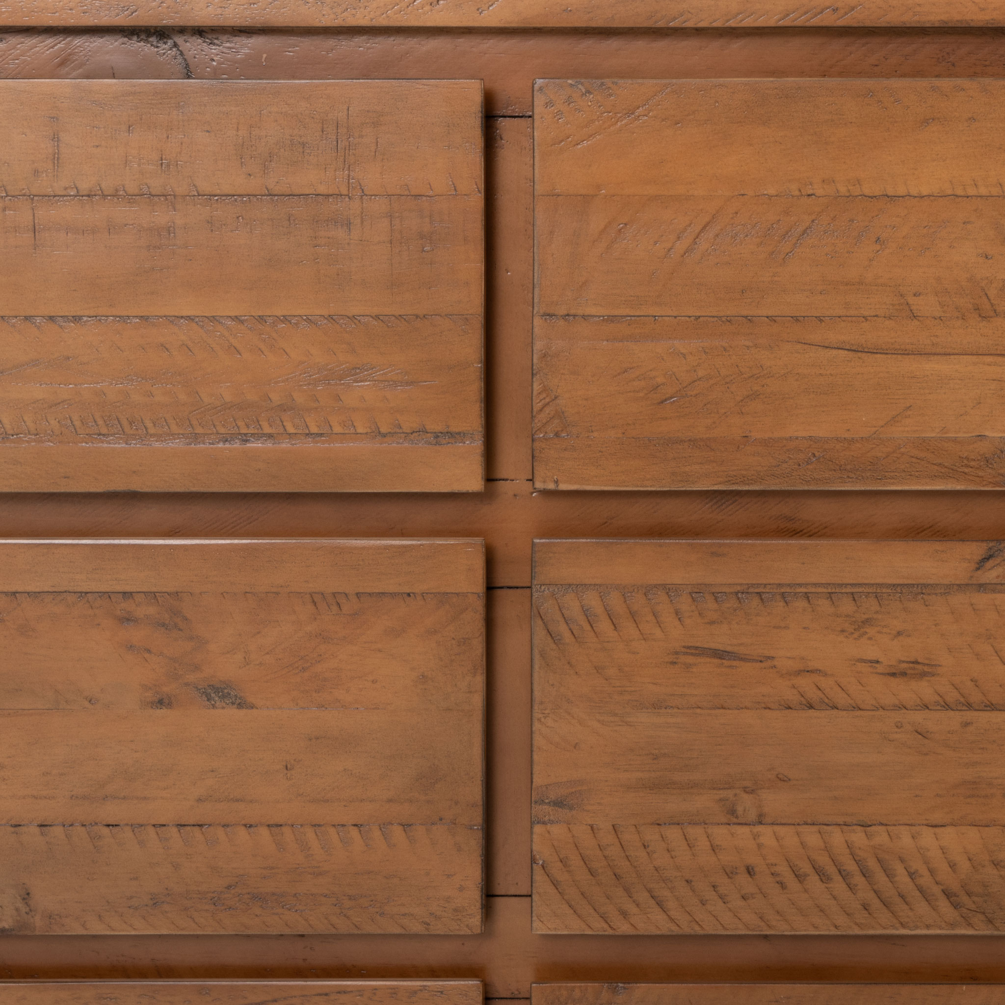 Safin 6 Drawer Lowboy, Brown