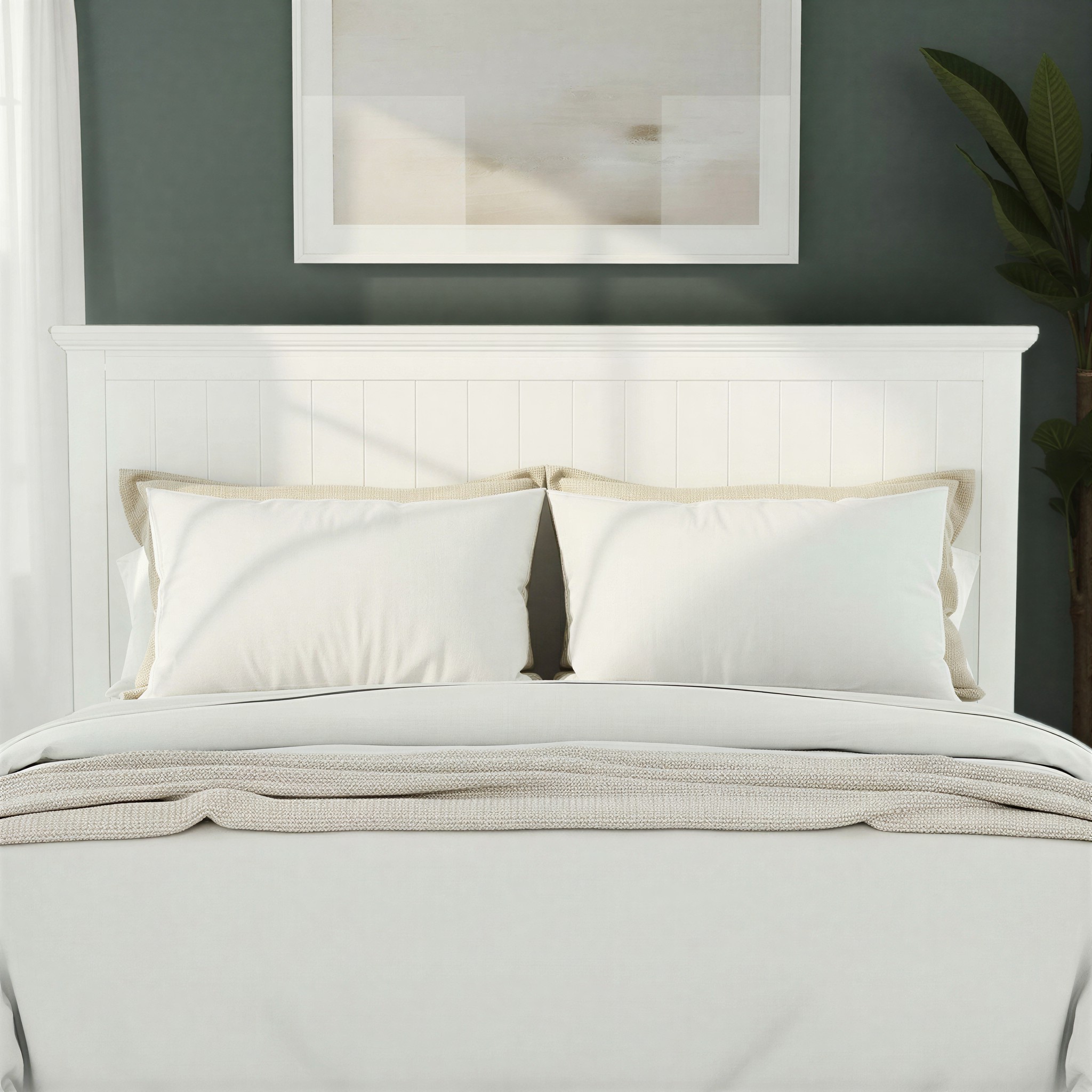 Melve King/Super King Headboard, White