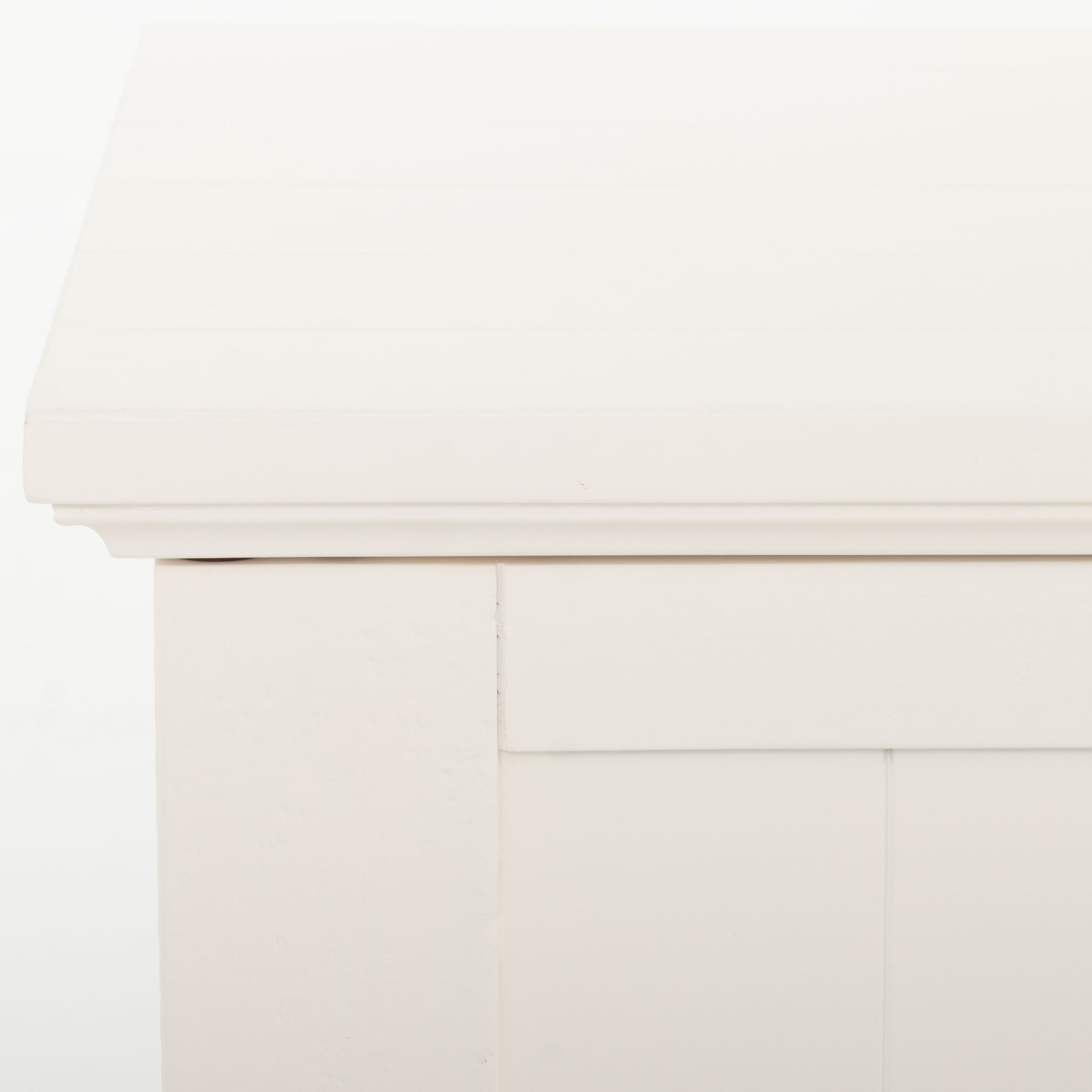 Melve Blanket Box, White