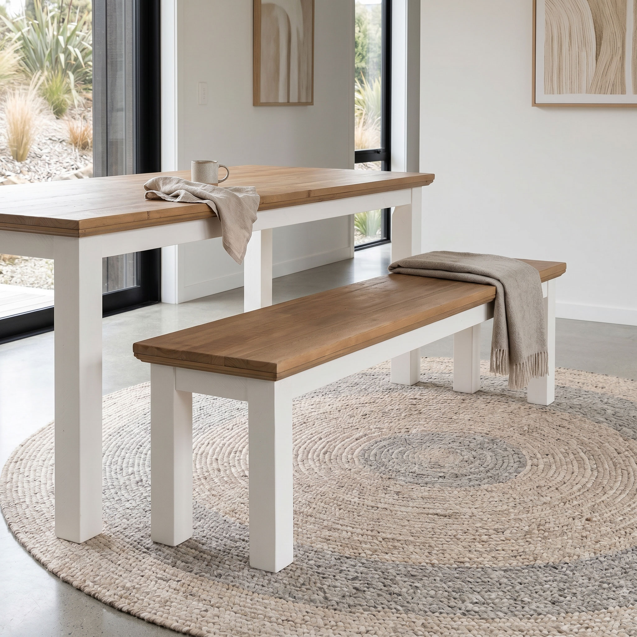 Melve Bench Seat - W180