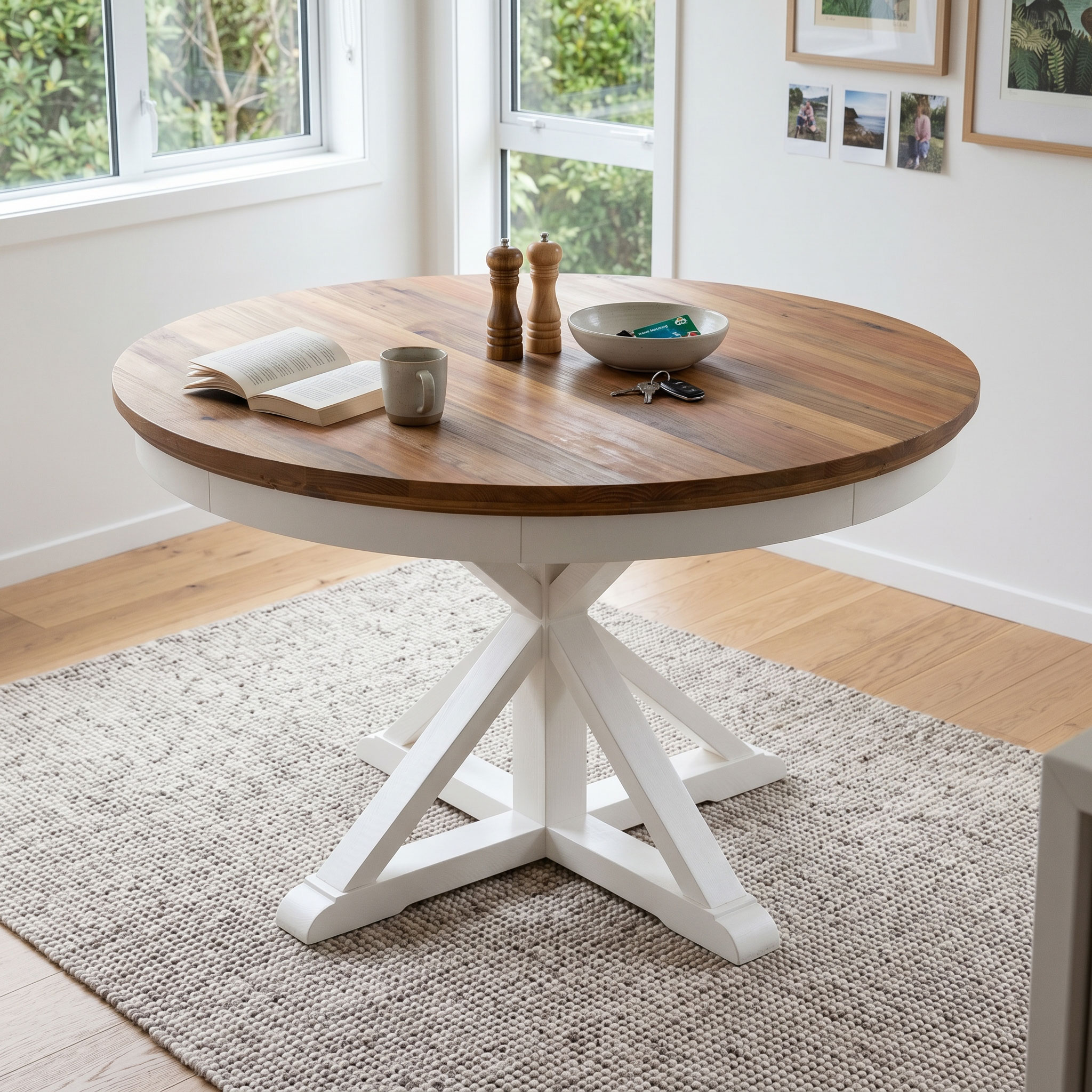 Melve Round Dining Table - W130