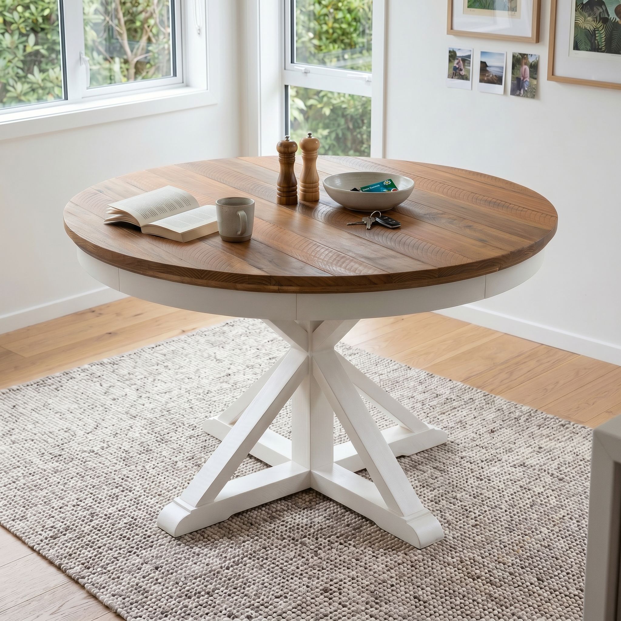 Melve Round Dining Table - W130