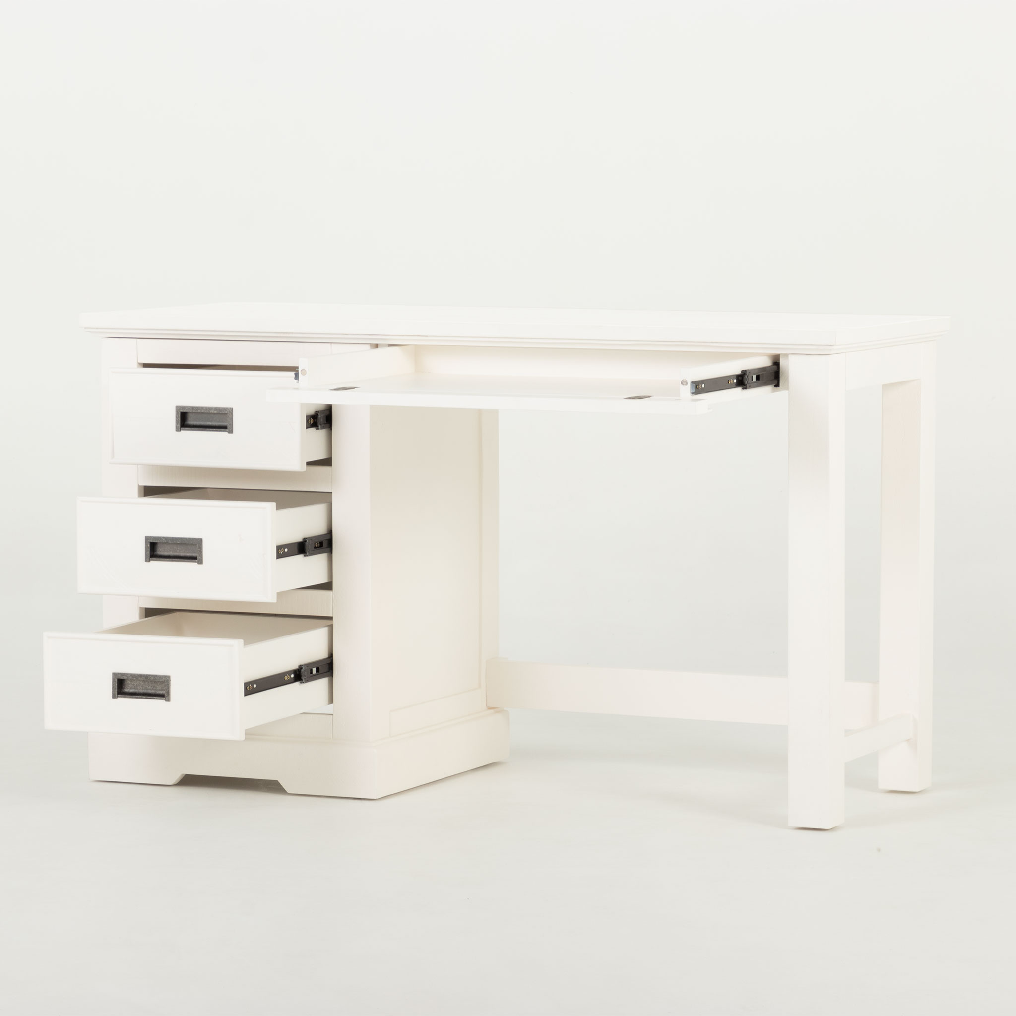 Melve Desk, White