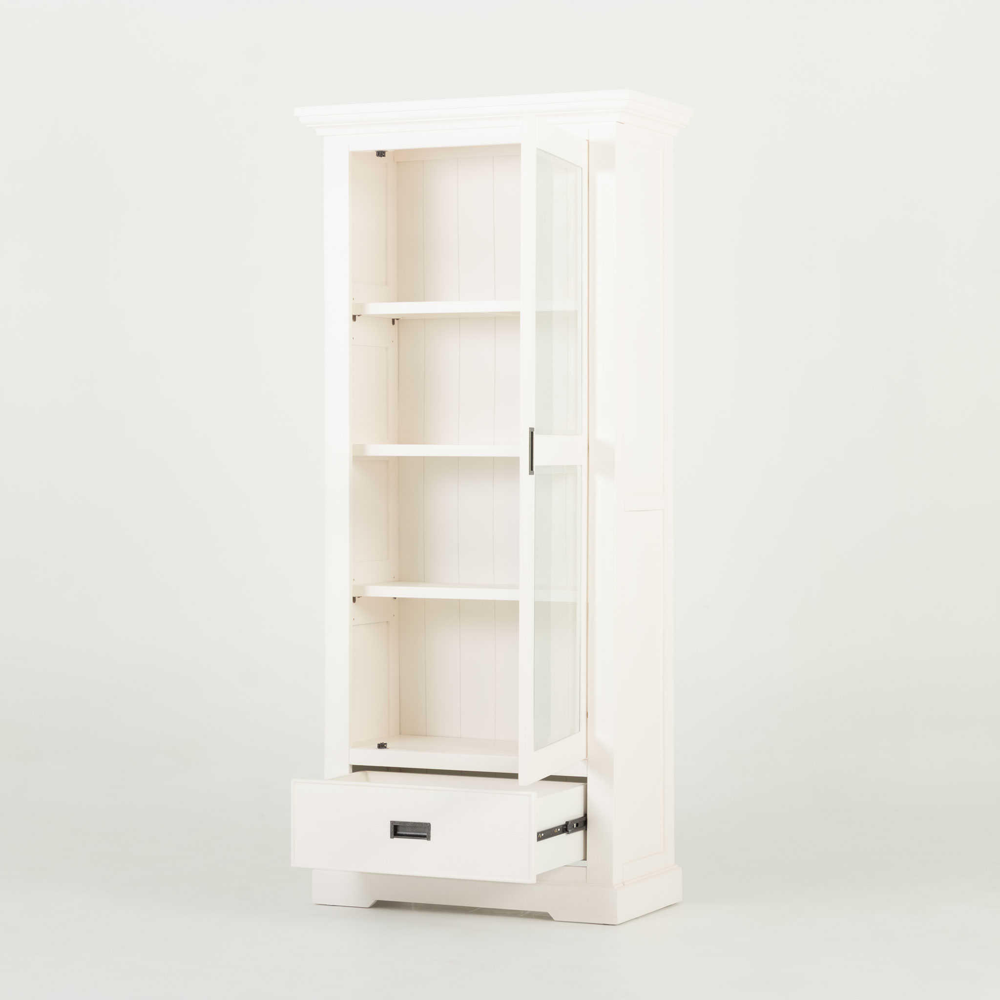 Melve 1 Door Display Unit, White