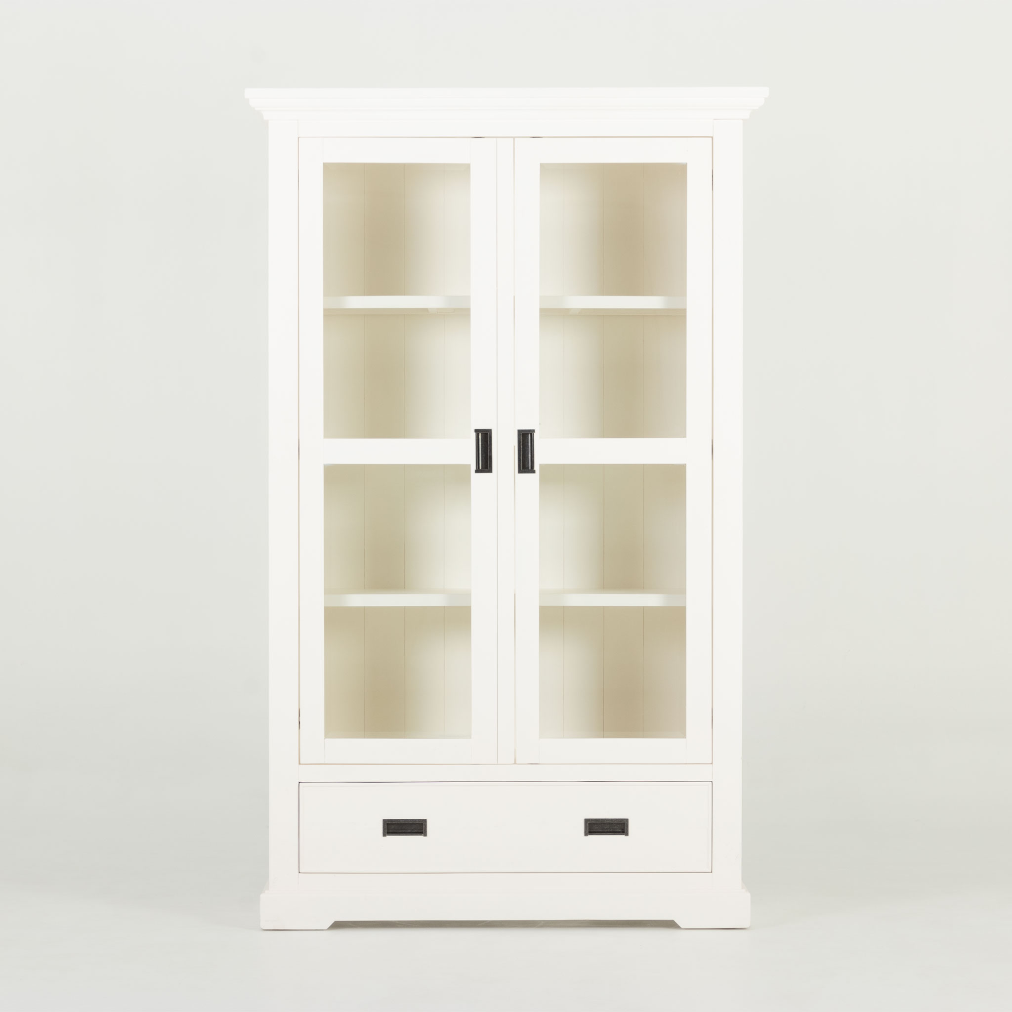 Melve 2 Door Display Unit, White