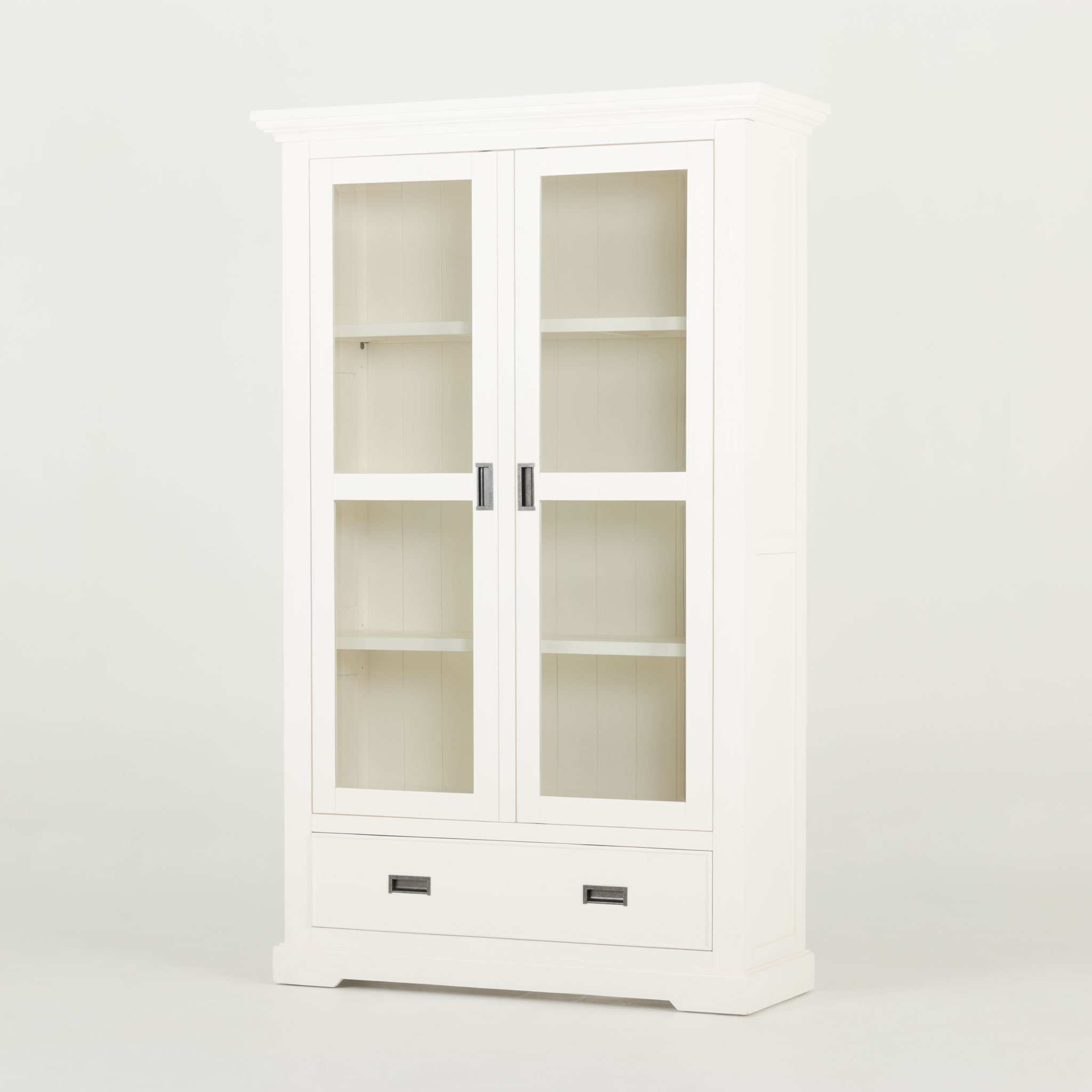 Melve 2 Door Display Unit, White