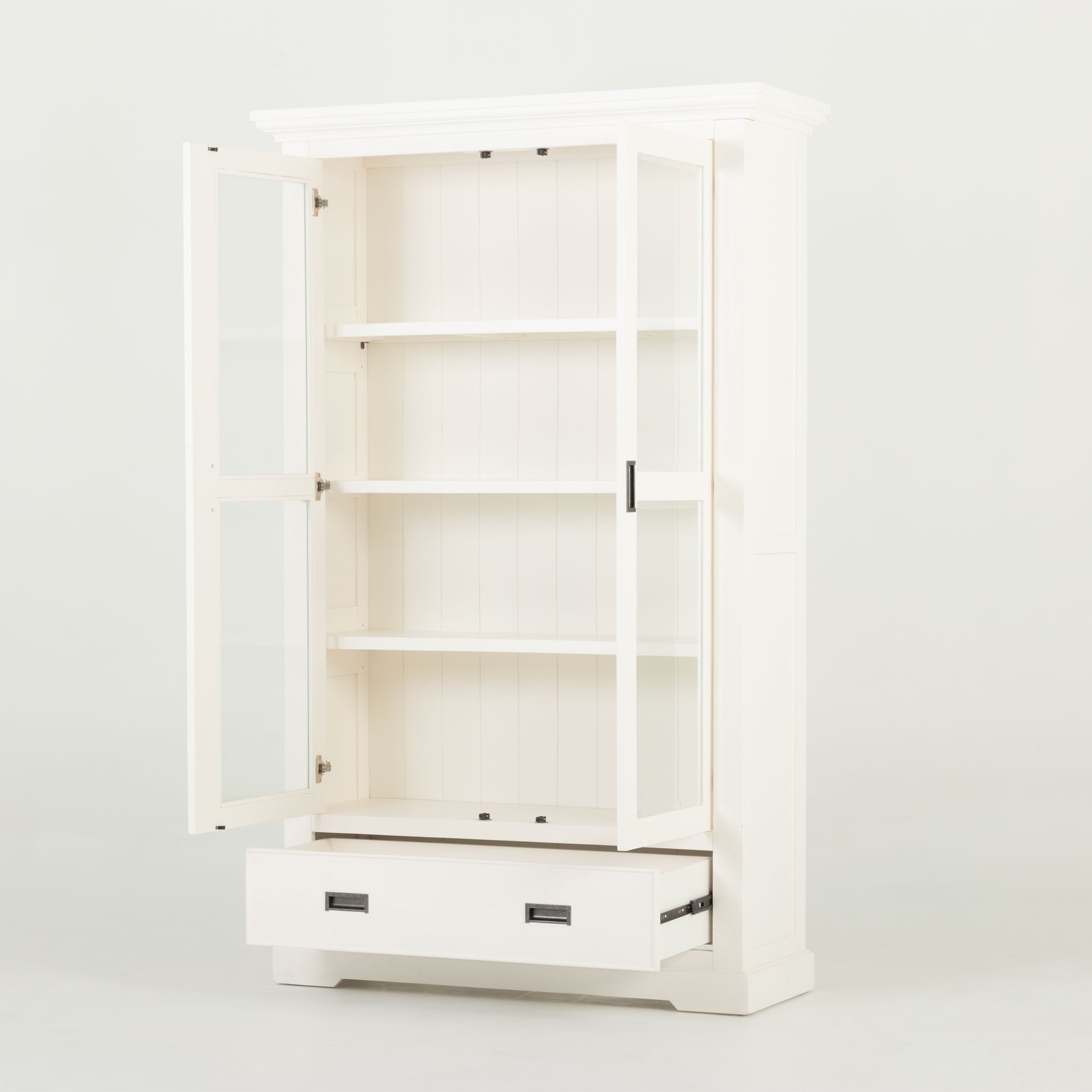 Melve 2 Door Display Unit, White