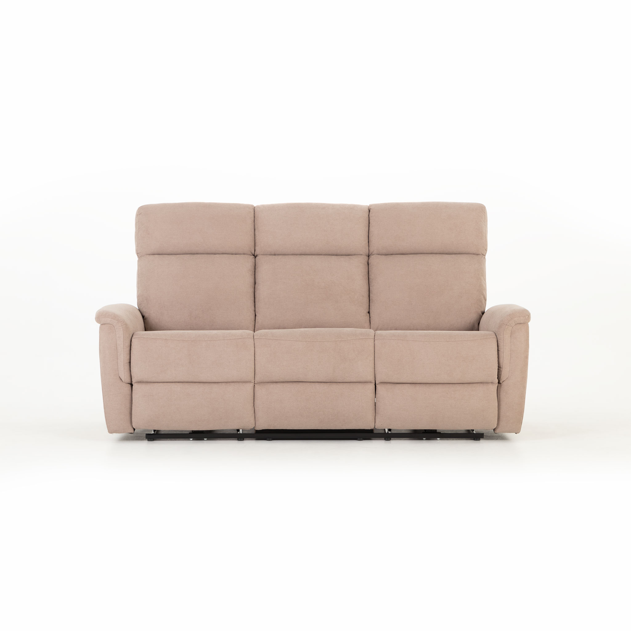 Dion 3 Seater Electric Recliner Sofa, Taupe