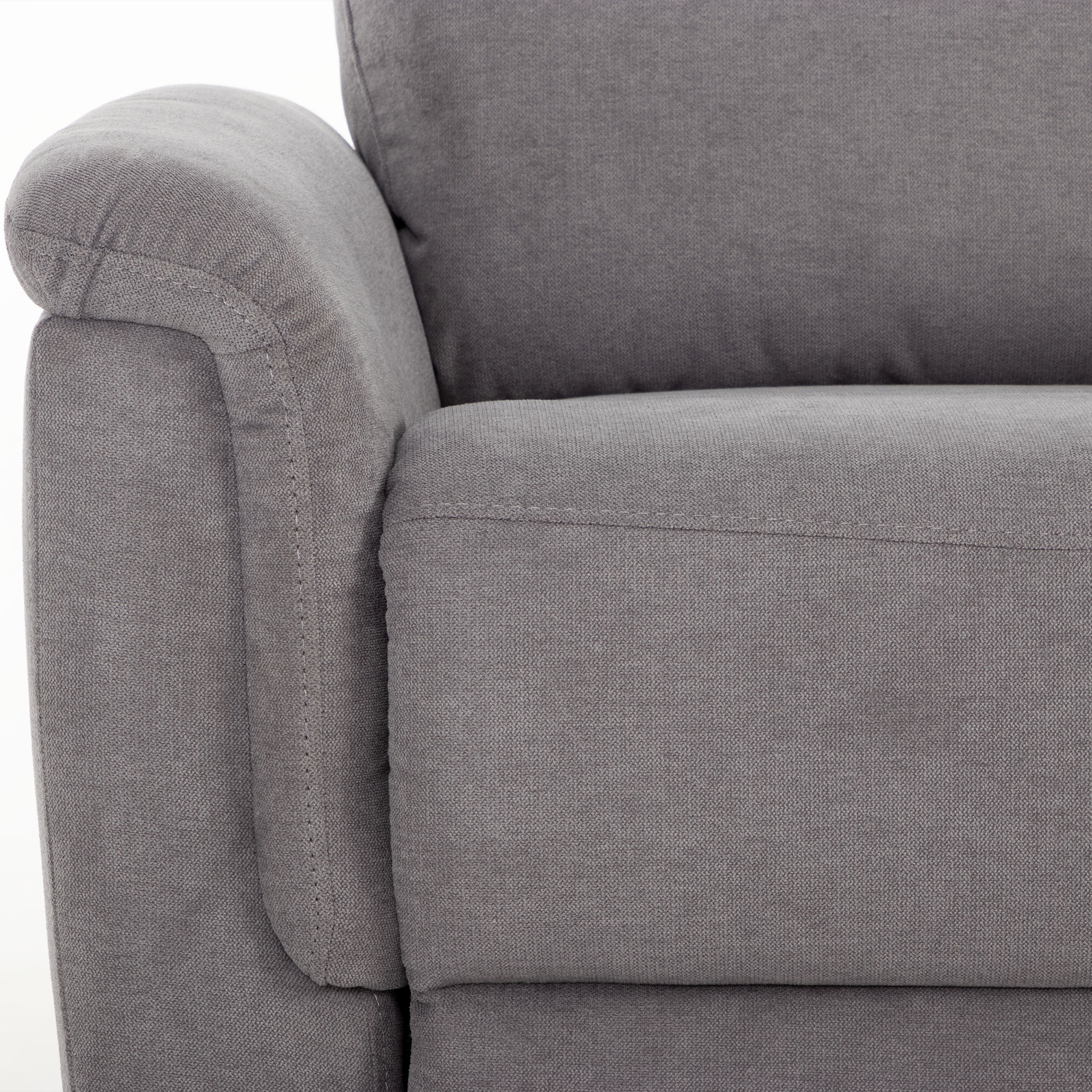 Dion Electric Recliner Chair, Ash
