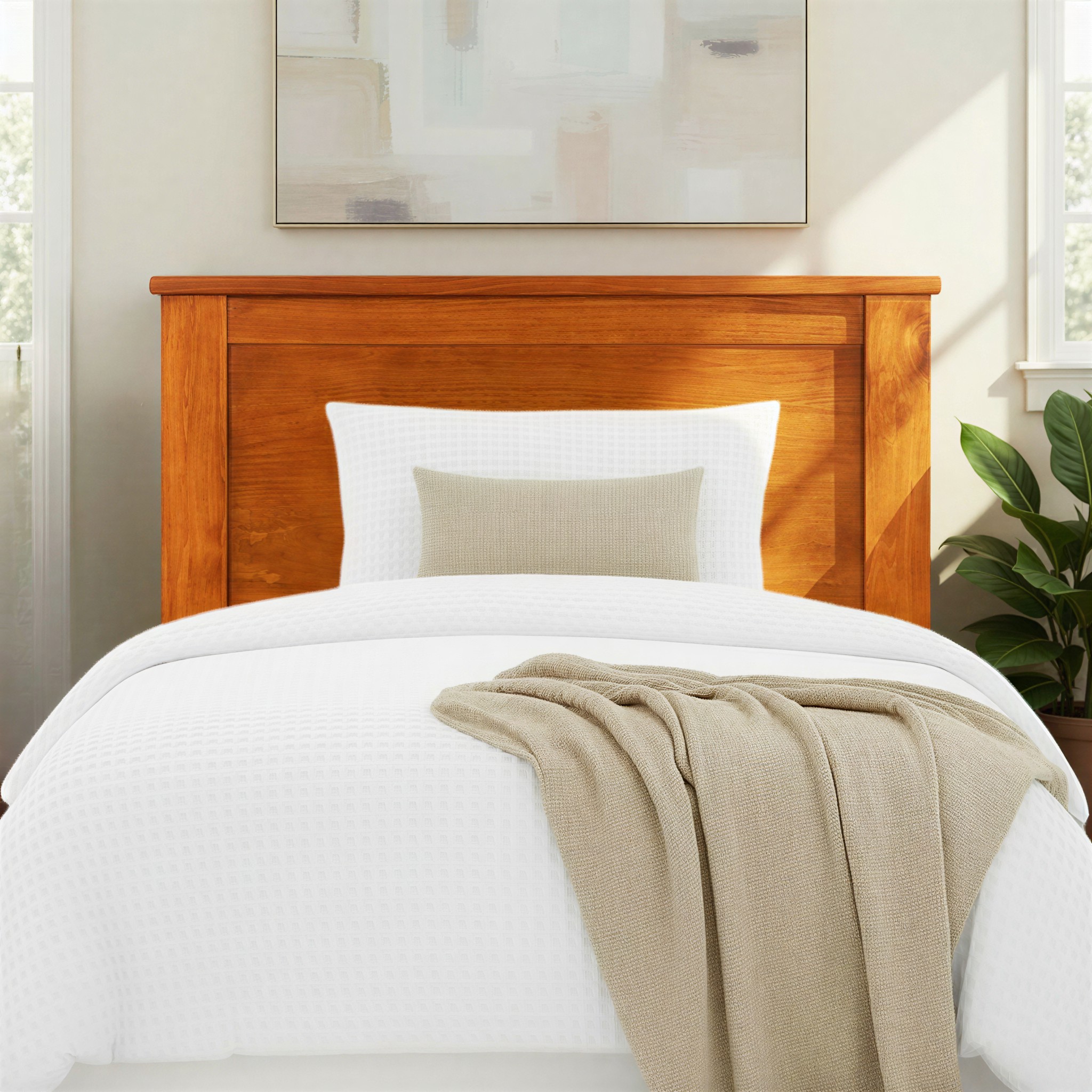 Miller Single/King Single Headboard, Light