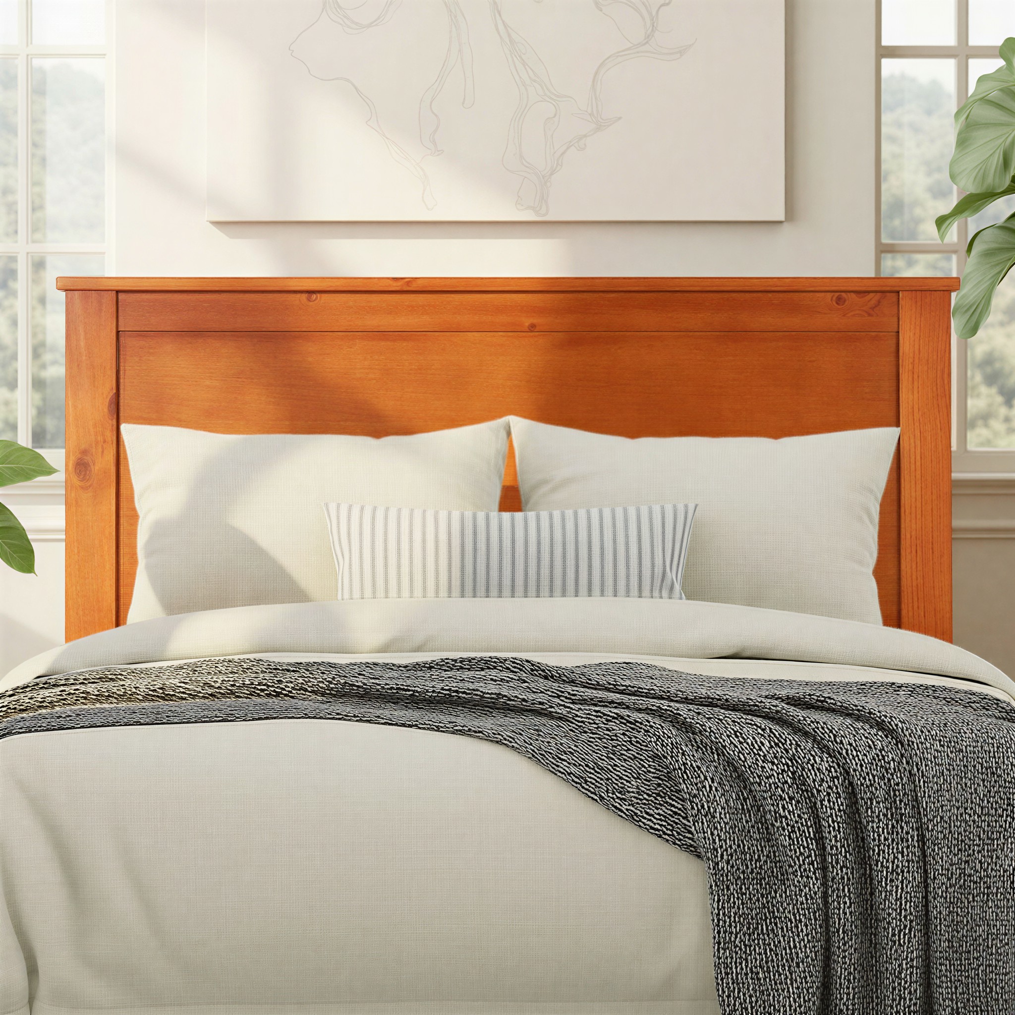 Miller King/Super King Headboard, Light