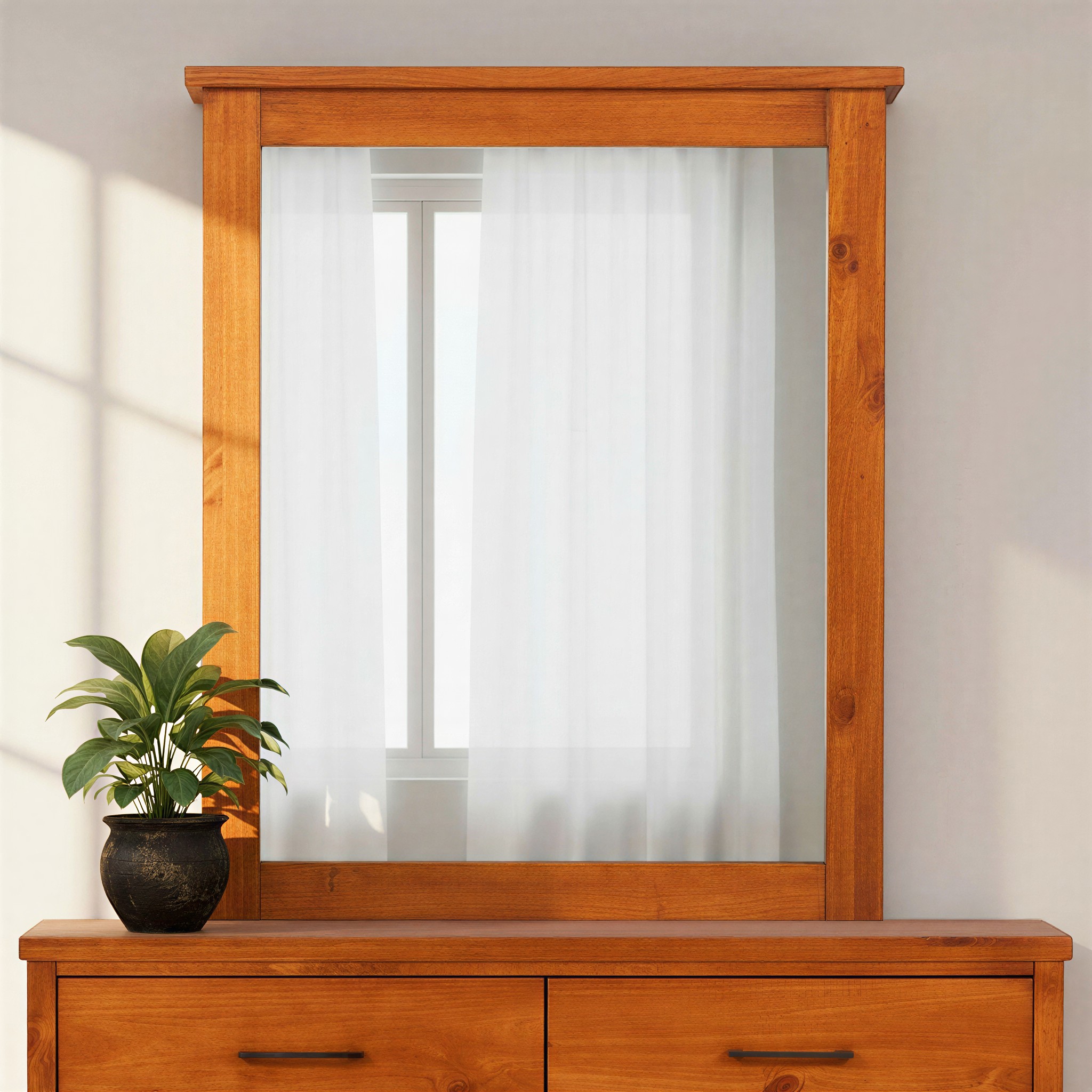 Miller Dresser Mirror, Light