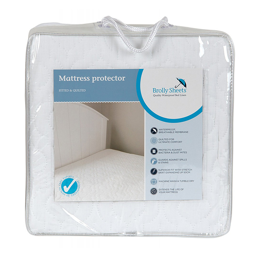 Brolly Sheet Quilted Mattress Protector - California King