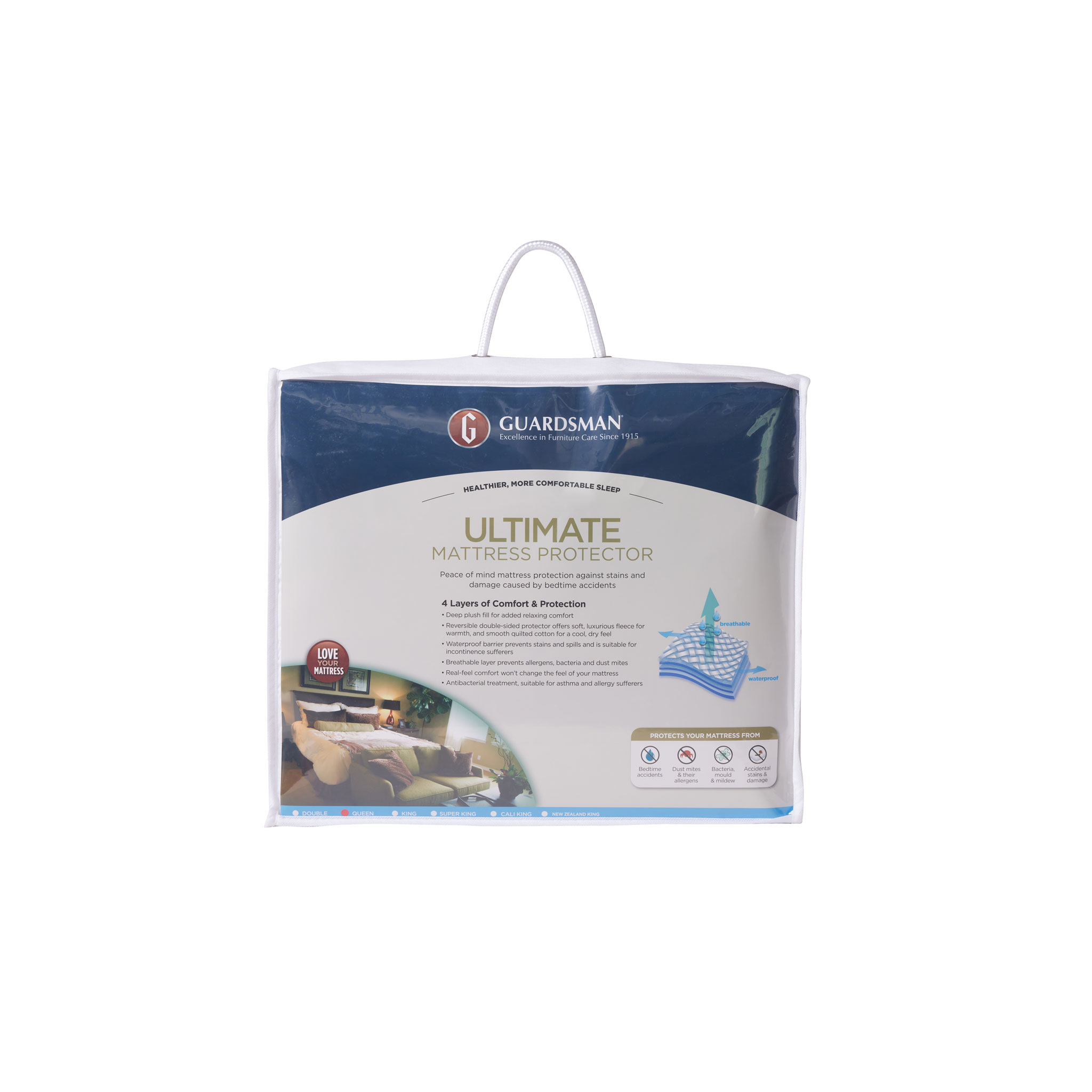 Guardsman Ultimate King Single Mattress Protector