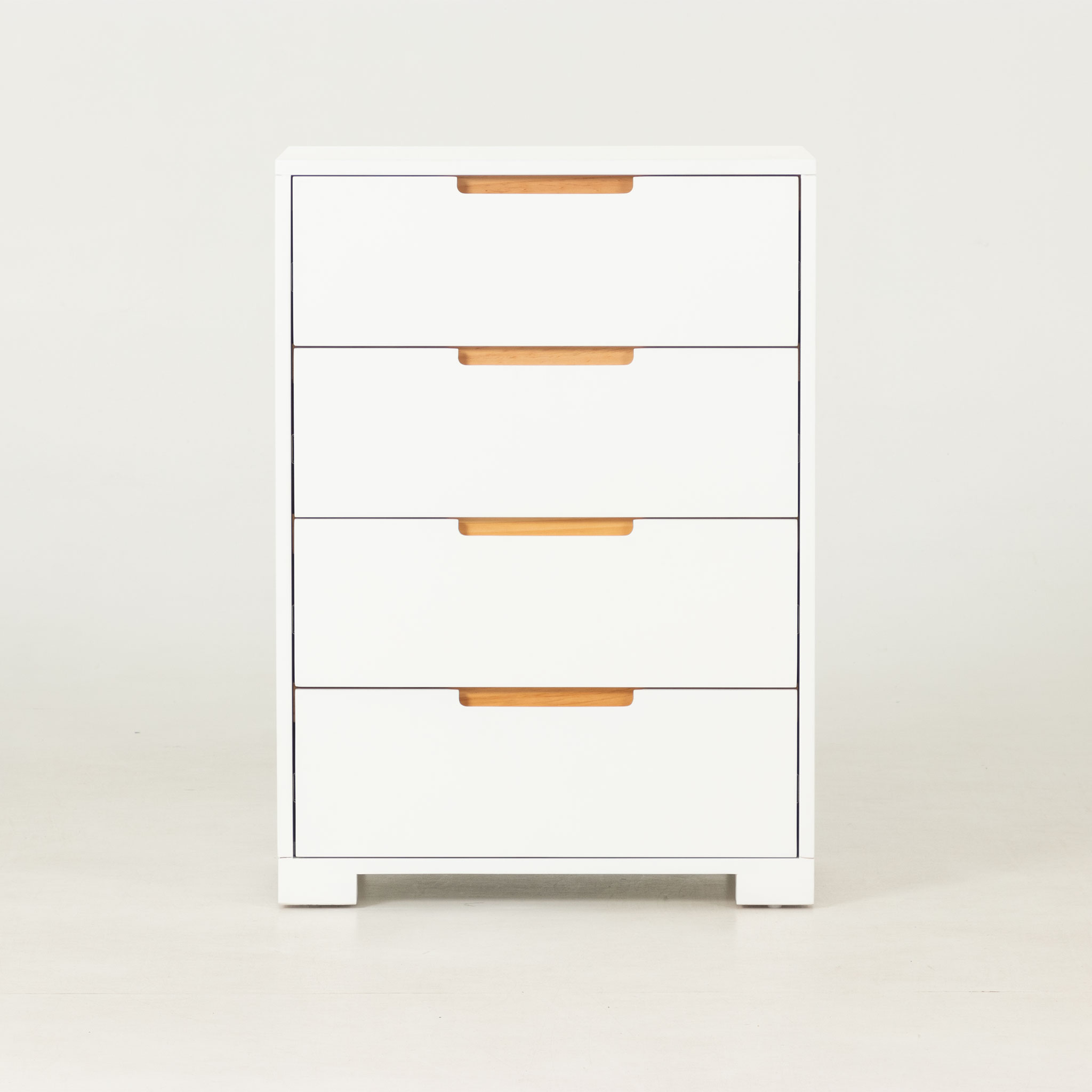 Nova 4 Drawer Chest - W60, White