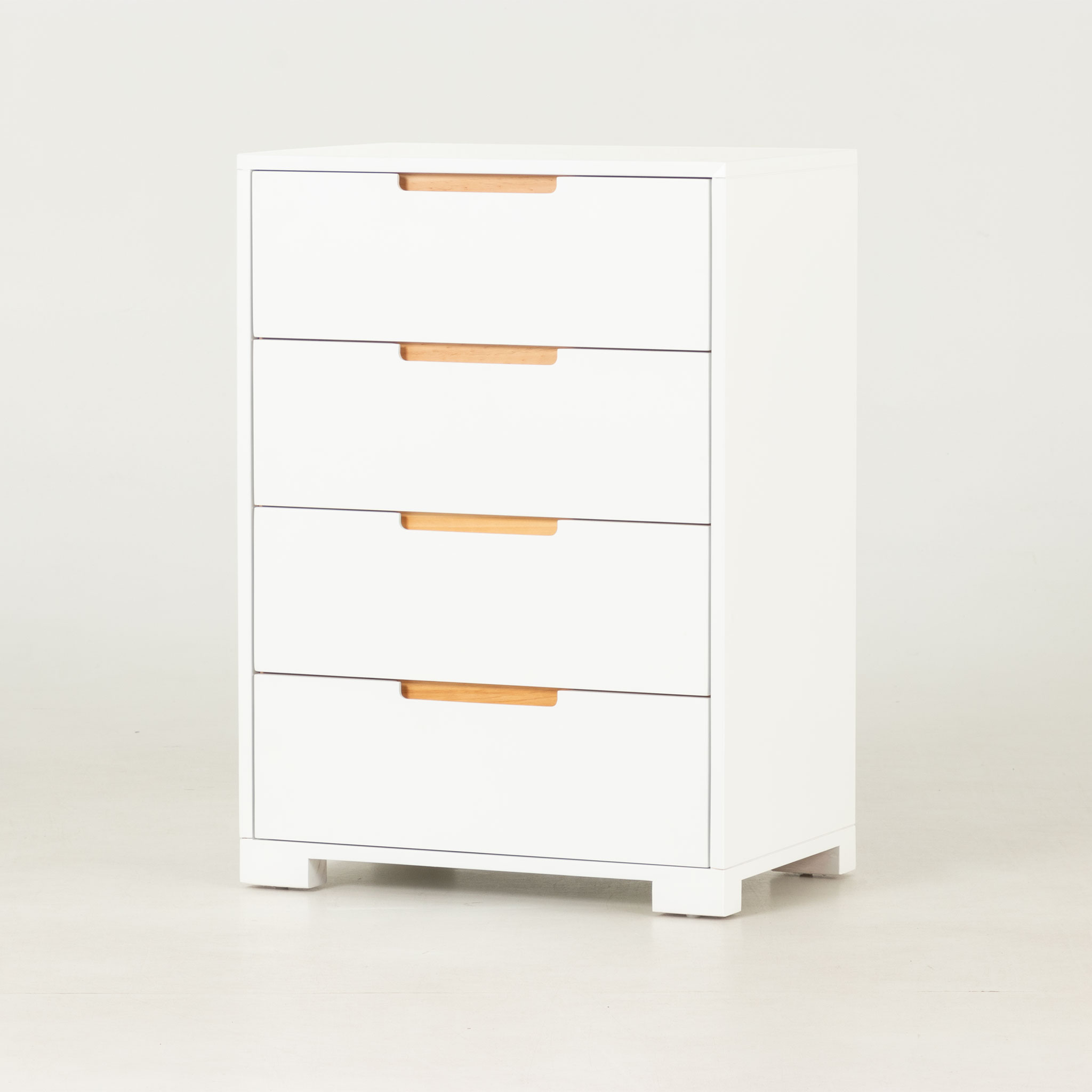 Nova 4 Drawer Chest - W60, White