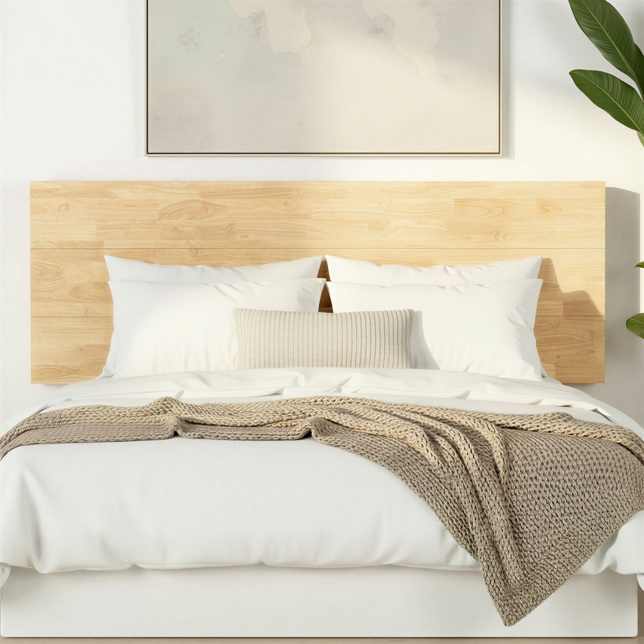 Nova Queen/King Headboard, White