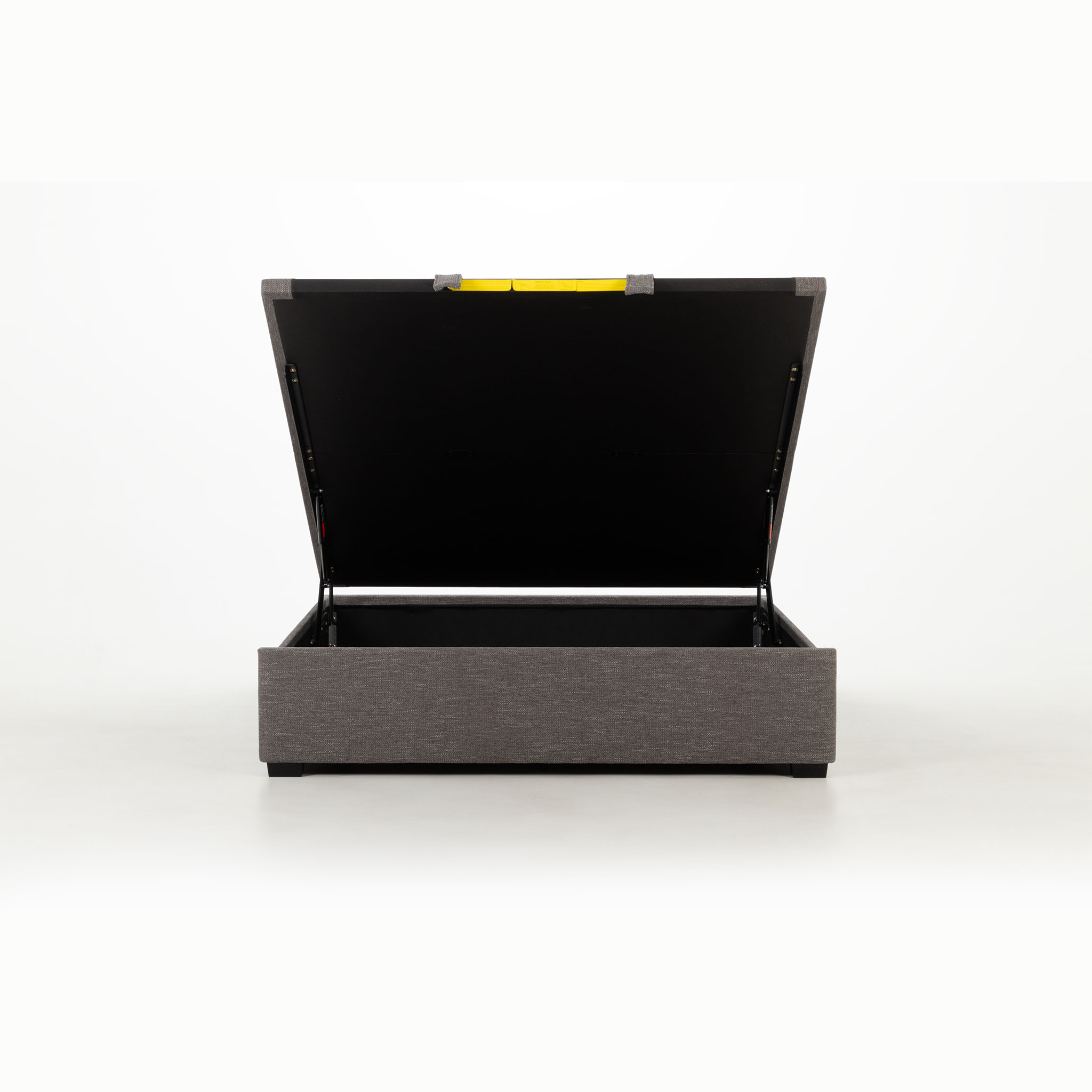 Lift Up Mattress Base - Double, Dark Grey