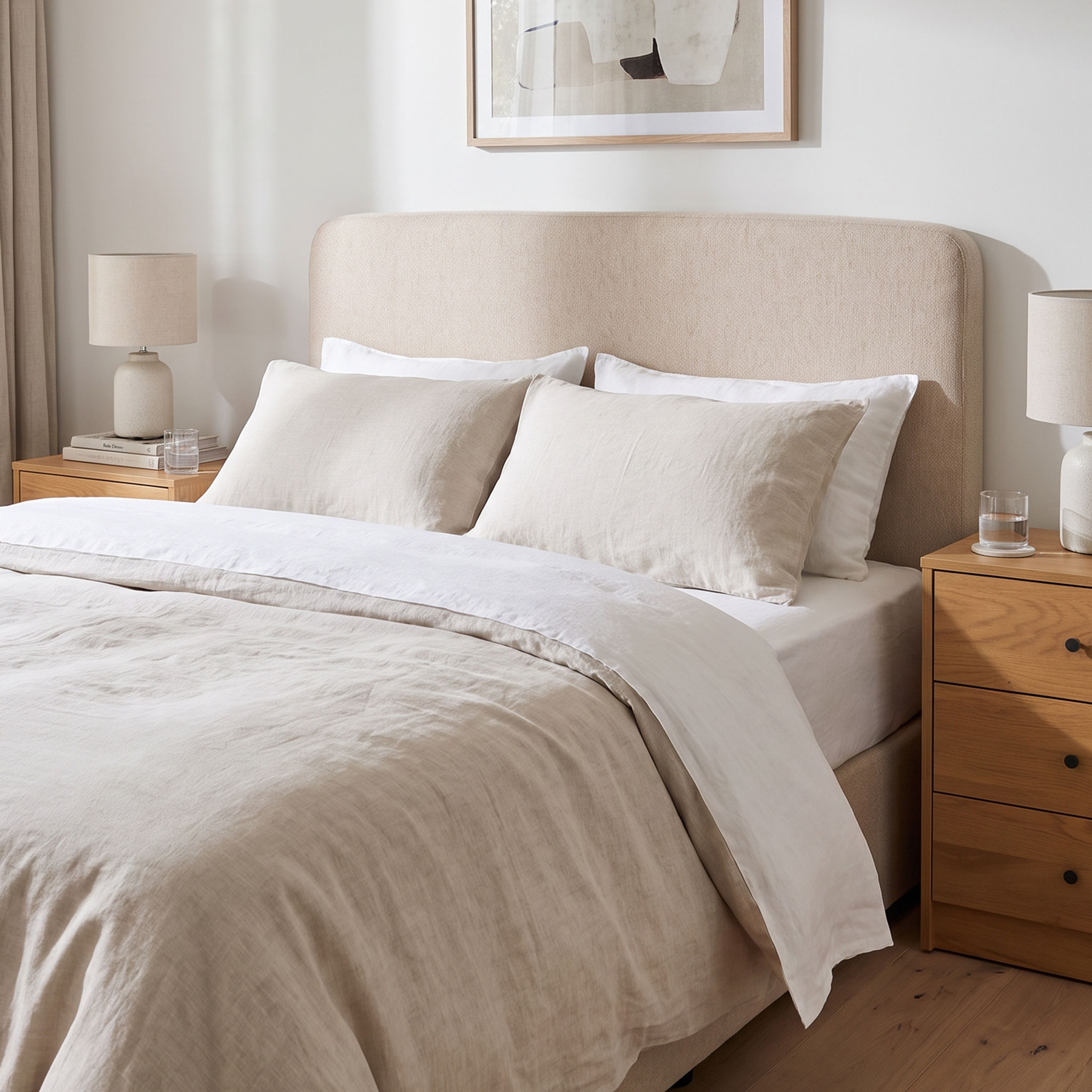Bodie Queen Headboard, Oatmeal